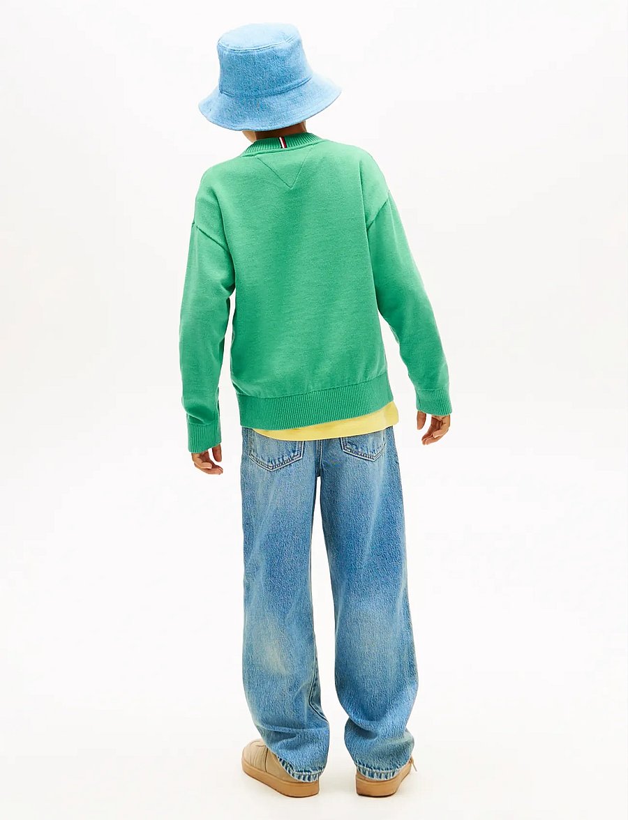Tommy Hilfiger - MONOTYPE GRAPHIC SWEATER LS - pullover - bahama green - 2