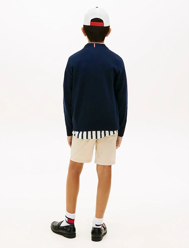 Tommy Hilfiger - MONOTYPE GRAPHIC SWEATER LS - stickade tröjor - dark night navy - 2