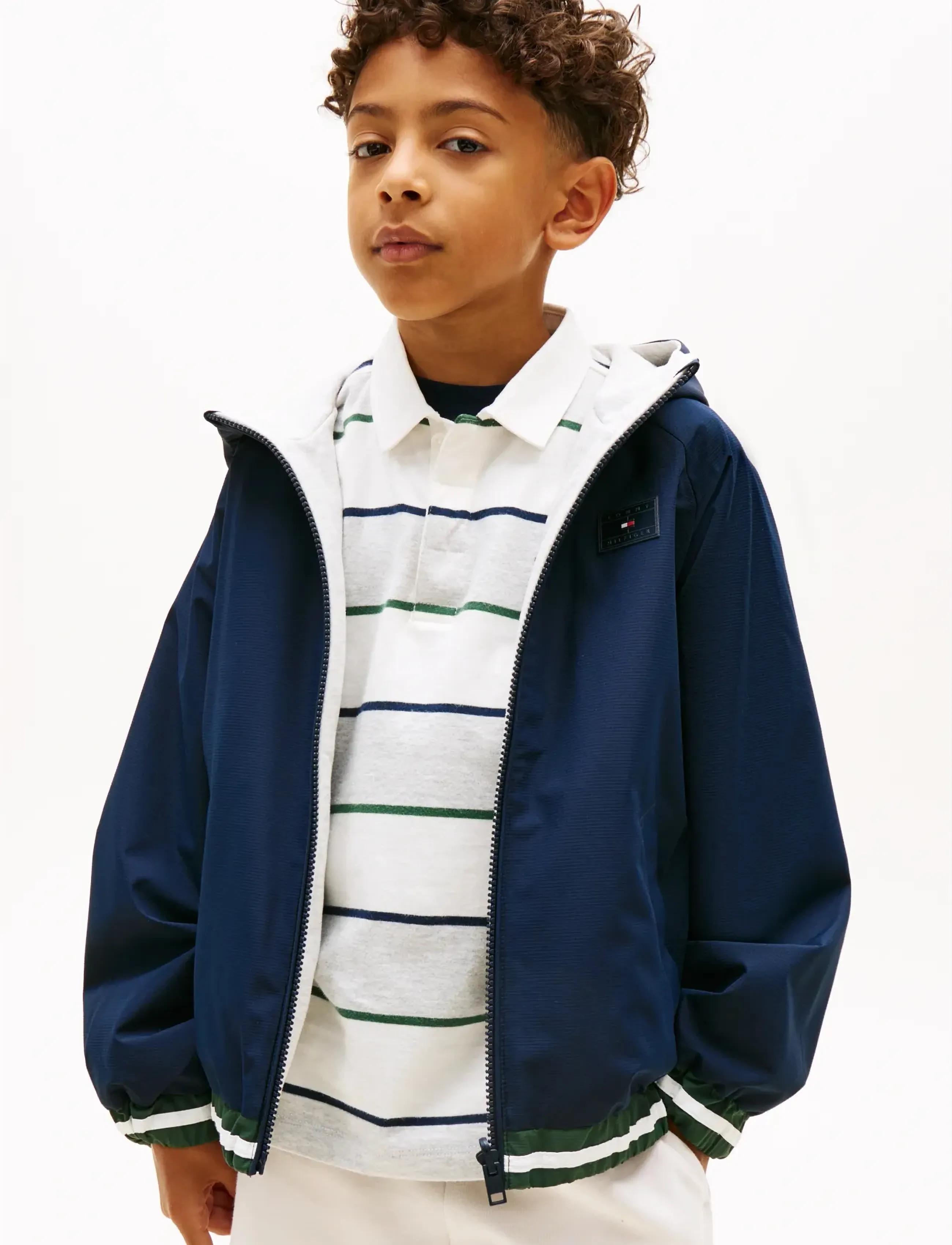 Tommy Hilfiger TOMMY HILFIGER REVERSIBLE JACKET - Ytterkläder - DARK NIGHT NAVY / navy