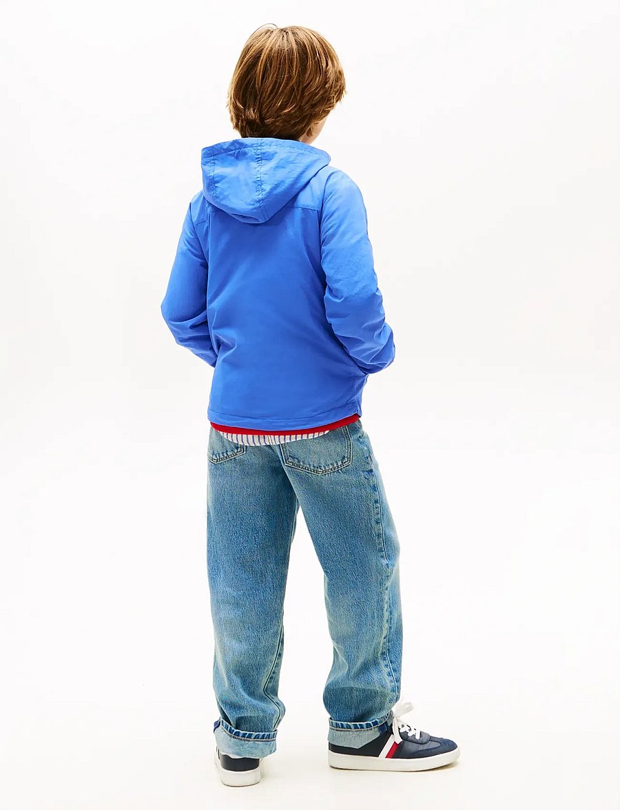 Tommy Hilfiger - COLOURBLOCK FLAG JACKET - vindjakker - empire blue - 2