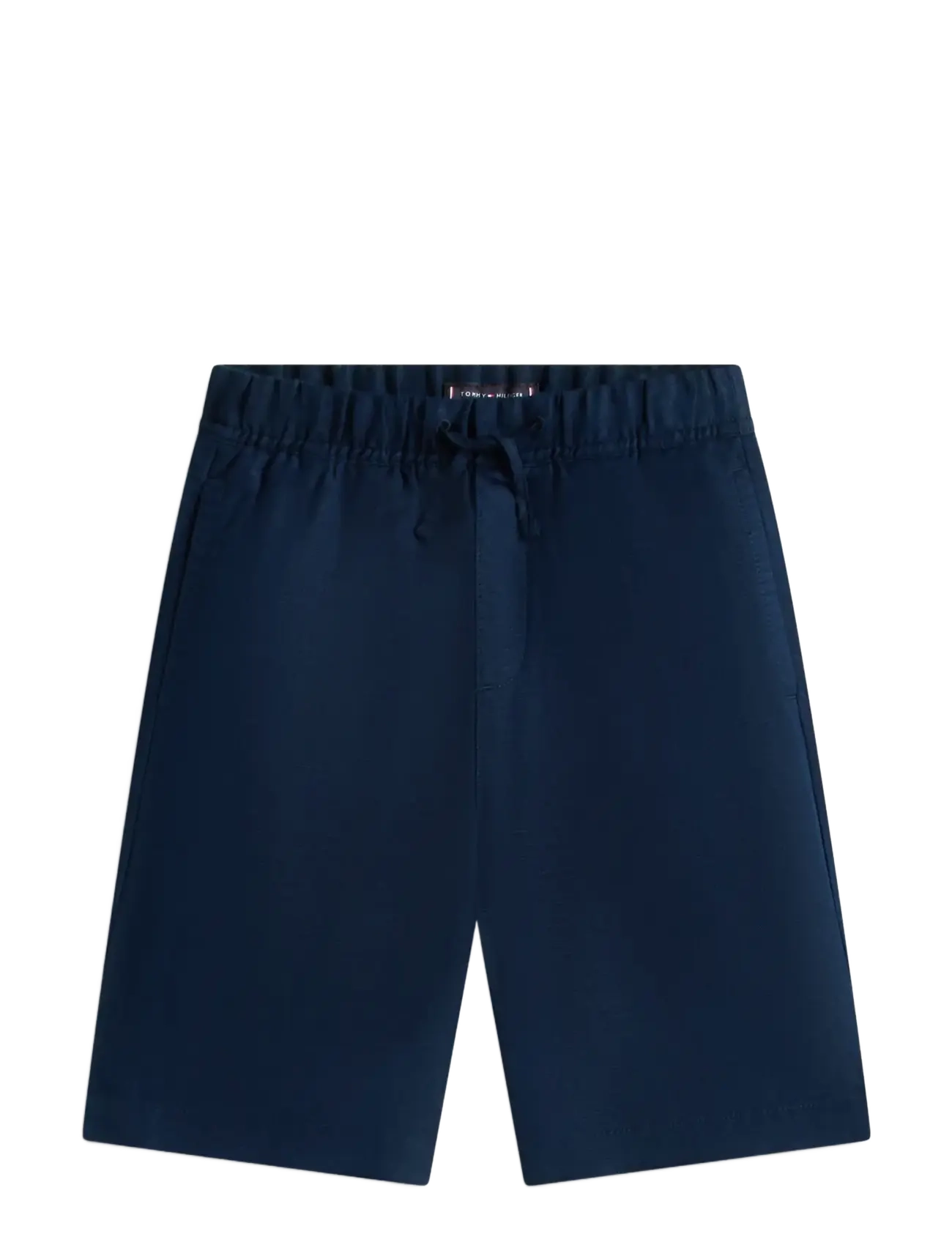 Tommy Hilfiger LINEN BLEND SHORT - Nýkomið - DARK NIGHT NAVY / navy