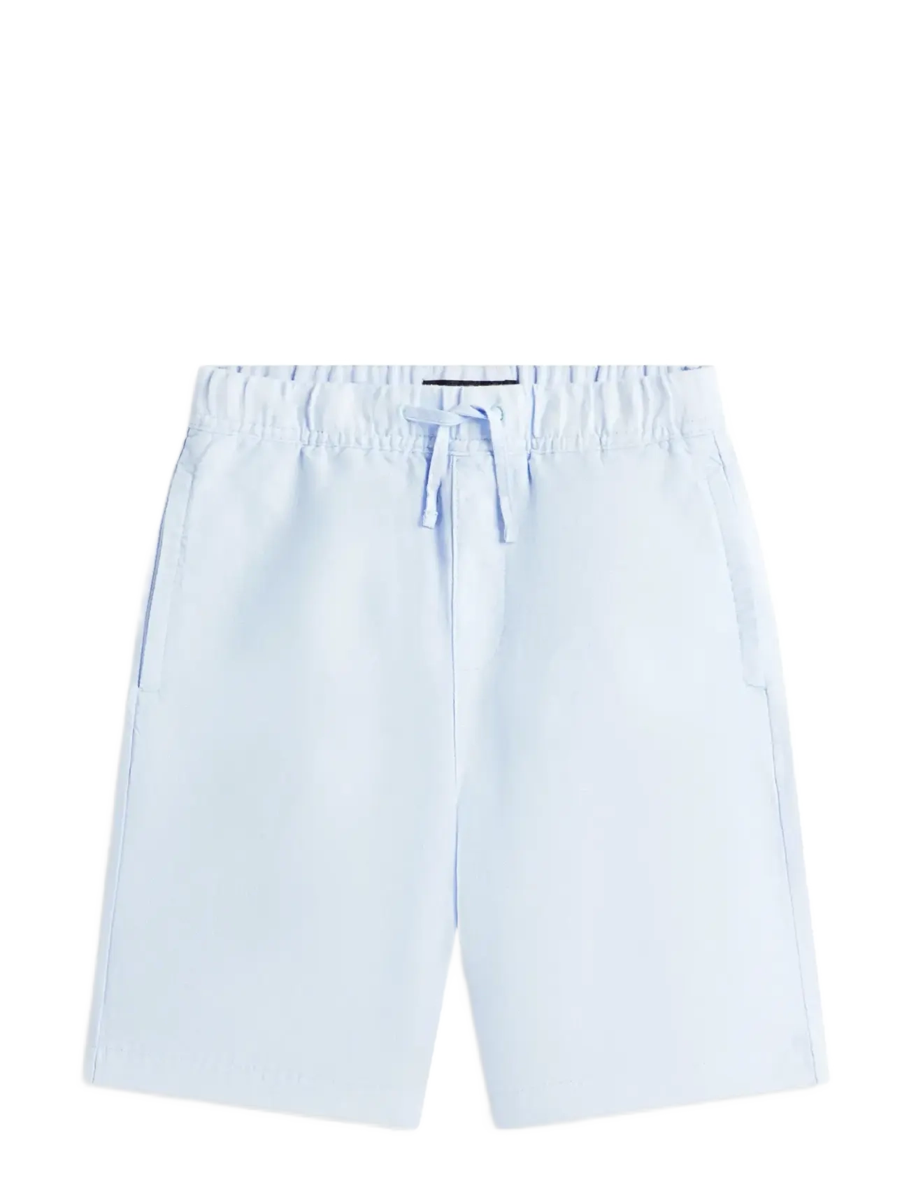 Tommy Hilfiger LINEN BLEND SHORT - Kläder - SWEET BLUE / blue