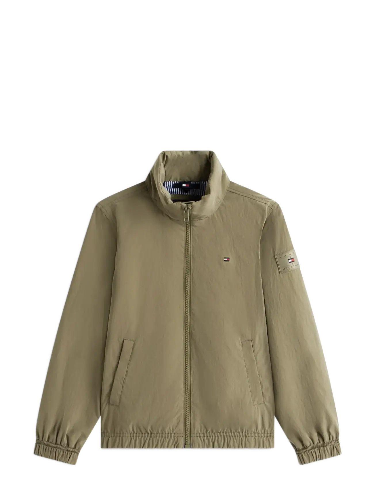 TOMMY HILFIGER Essential Jacke Khaki - 140 - Kinder