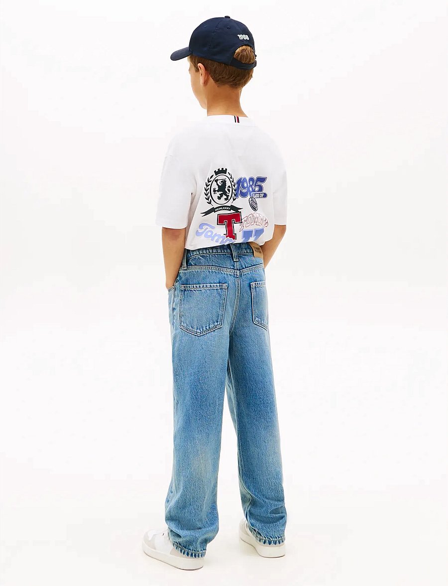 Tommy Hilfiger - RELAXED MID BLUE JEANS - loose jeans - mediumused - 2