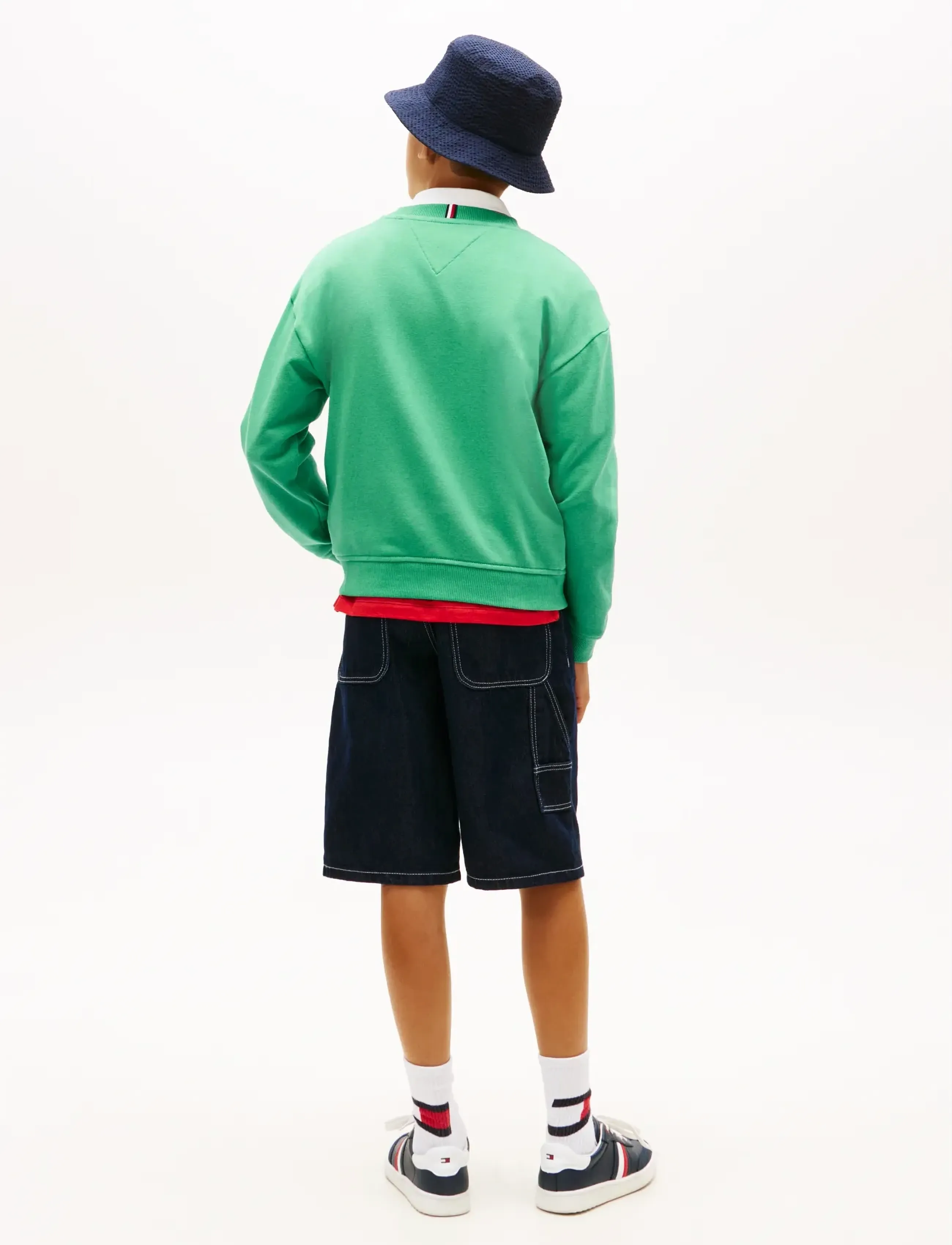 Tommy Hilfiger - HILFIGER VARSITY SWEATSHIRT - sweatshirts - bahama green - 2