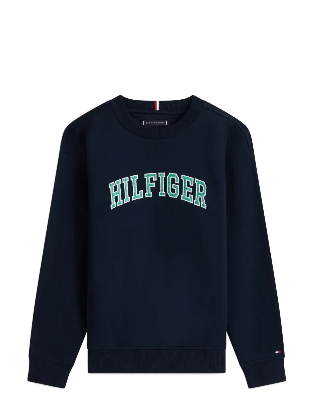 Tommy Hilfiger HILFIGER VARSITY SWEATSHIRT - Sweatshirts & Hoodies - DARK NIGHT NAVY / navy