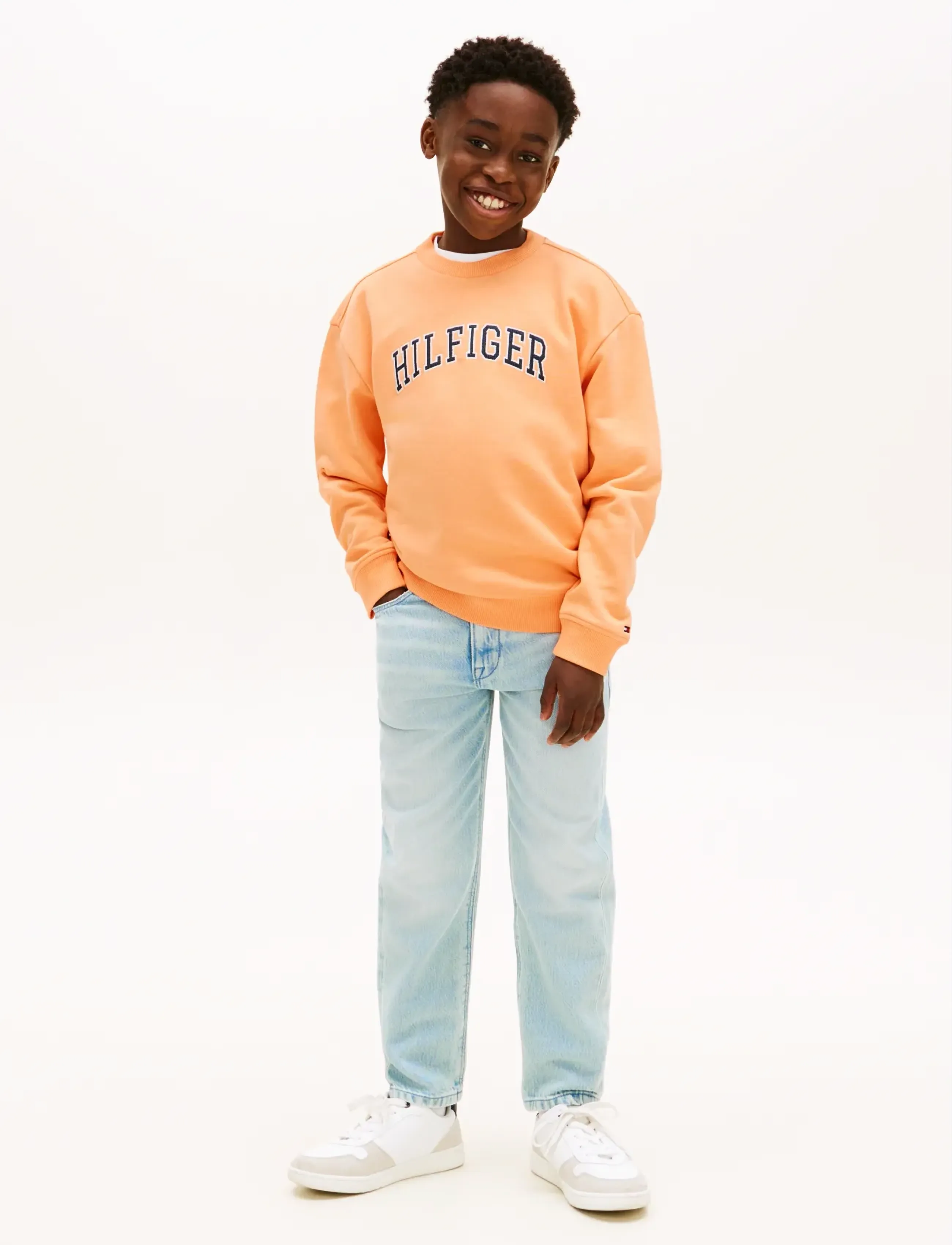 Tommy Hilfiger - HILFIGER VARSITY SWEATSHIRT - sweatshirts - faded sun kiss - 3