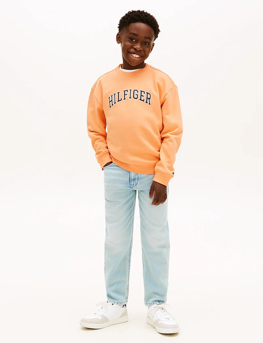 Tommy Hilfiger - HILFIGER VARSITY SWEATSHIRT - sweatshirts - faded sun kiss - 3