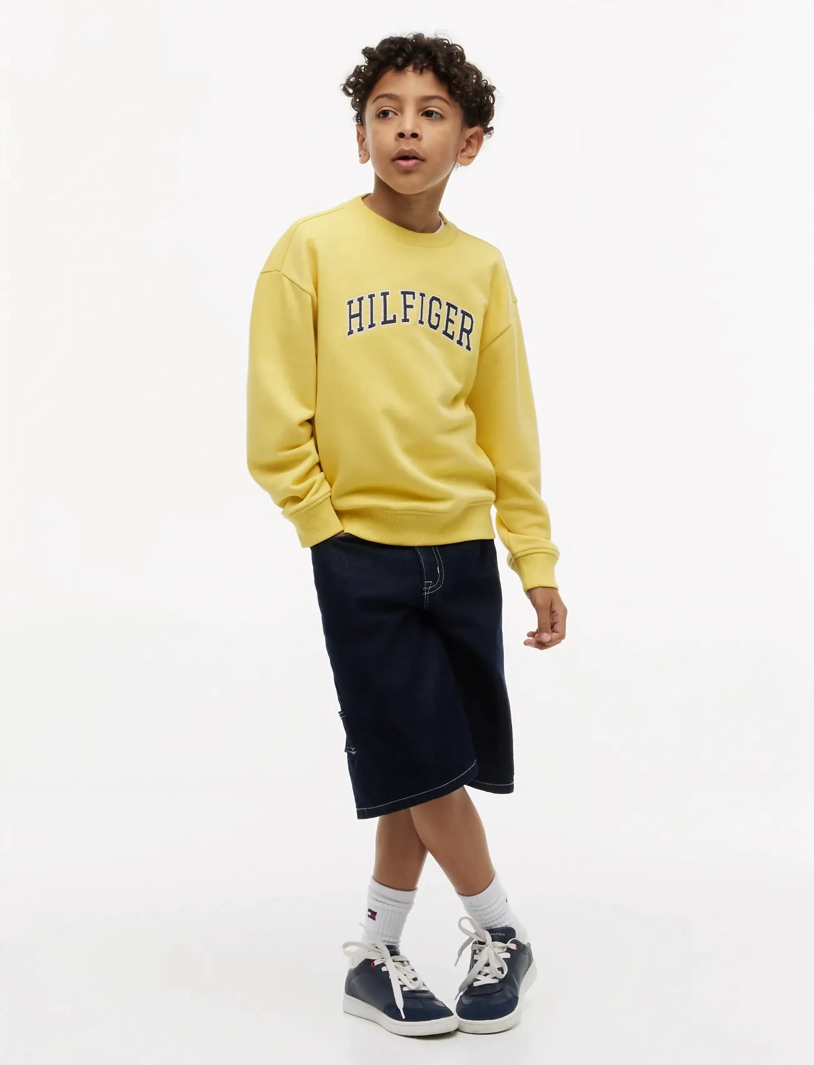 Tommy Hilfiger - HILFIGER VARSITY SWEATSHIRT - sweatshirts - yellow dahlia - 2