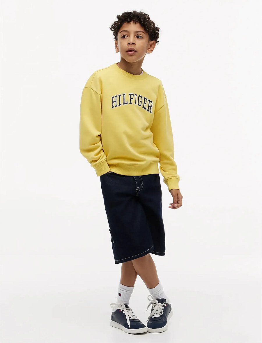 Tommy Hilfiger - HILFIGER VARSITY SWEATSHIRT - sweatshirts - yellow dahlia - 2