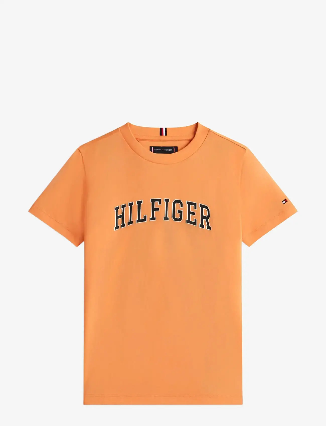 Tommy Hilfiger - HILFIGER VARSITY T-SHIRT - lühikeste varrukatega t-särgid - faded sun kiss - 1