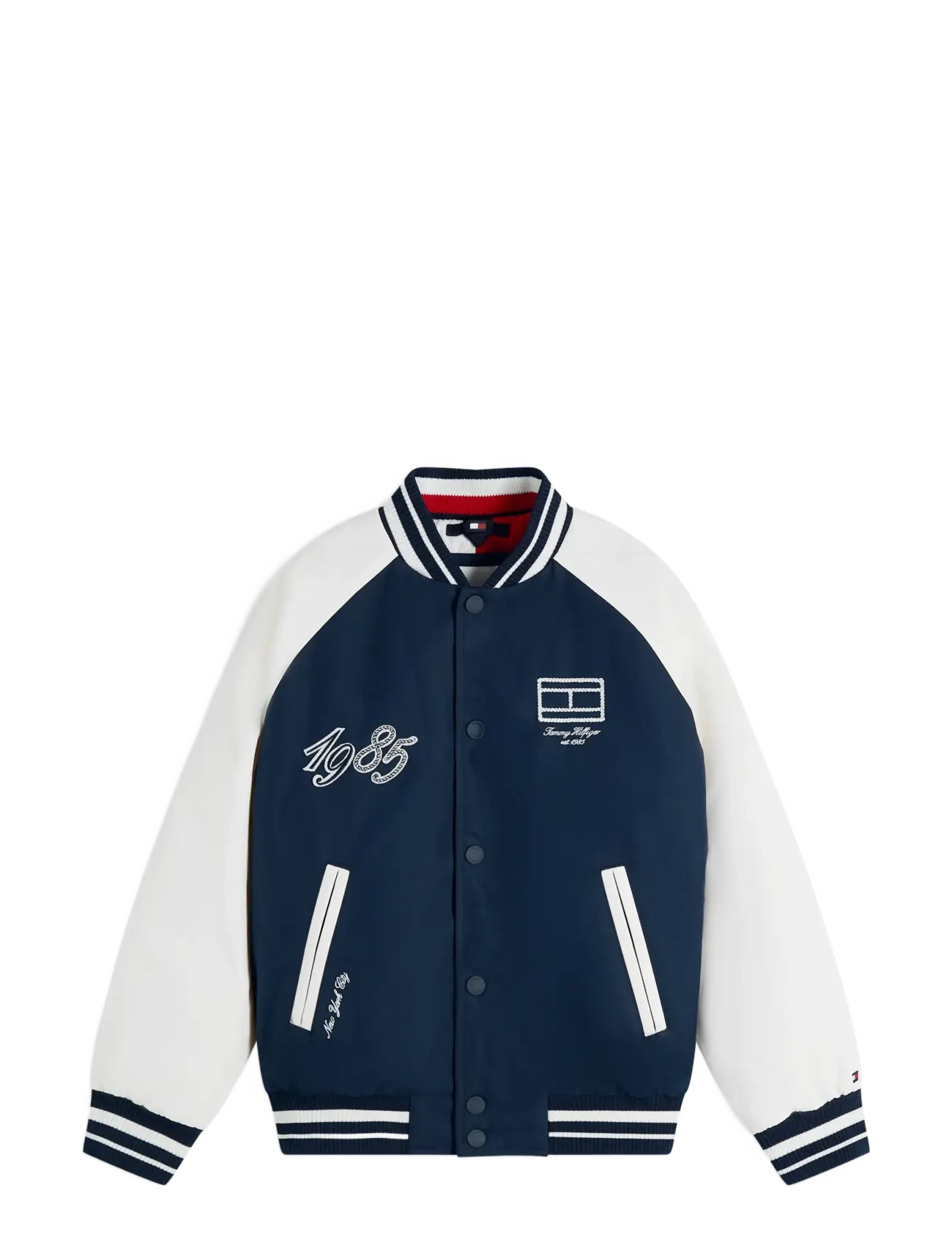 TOMMY HILFIGER Bomber Jacke Navy - 164 - Kinder
