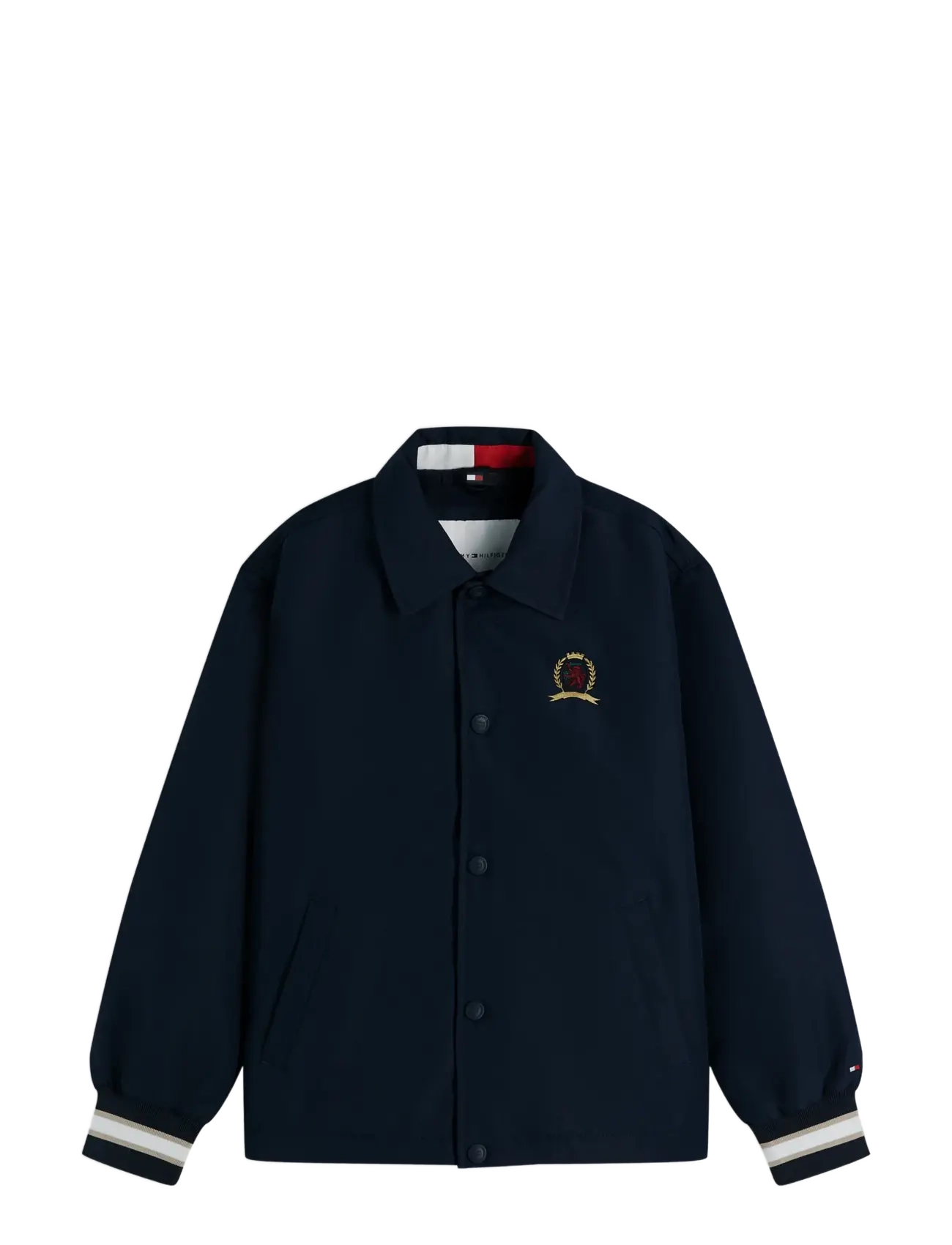 Tommy Hilfiger CREST GRAPHIC COACH JACKET - Tunna jackor - DARK NIGHT NAVY / navy