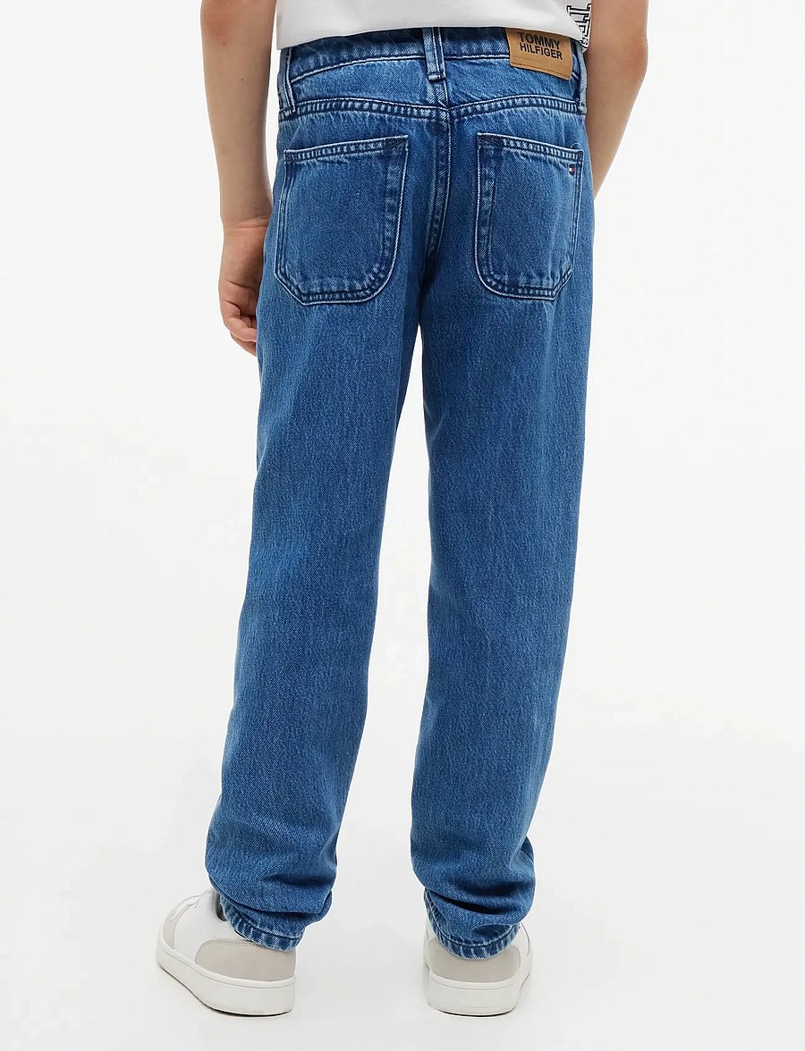 Tommy Hilfiger - STRAIGHT MID WASH JEANS - regular jeans - denim medium 01 - 2