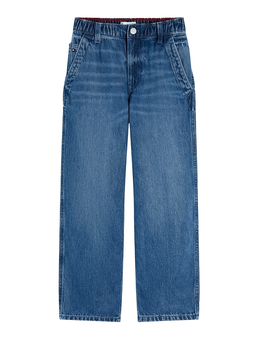 Tommy Hilfiger - BAGGY SAILOR MID WASH JEANS - loose jeans - denim medium 01 - 1