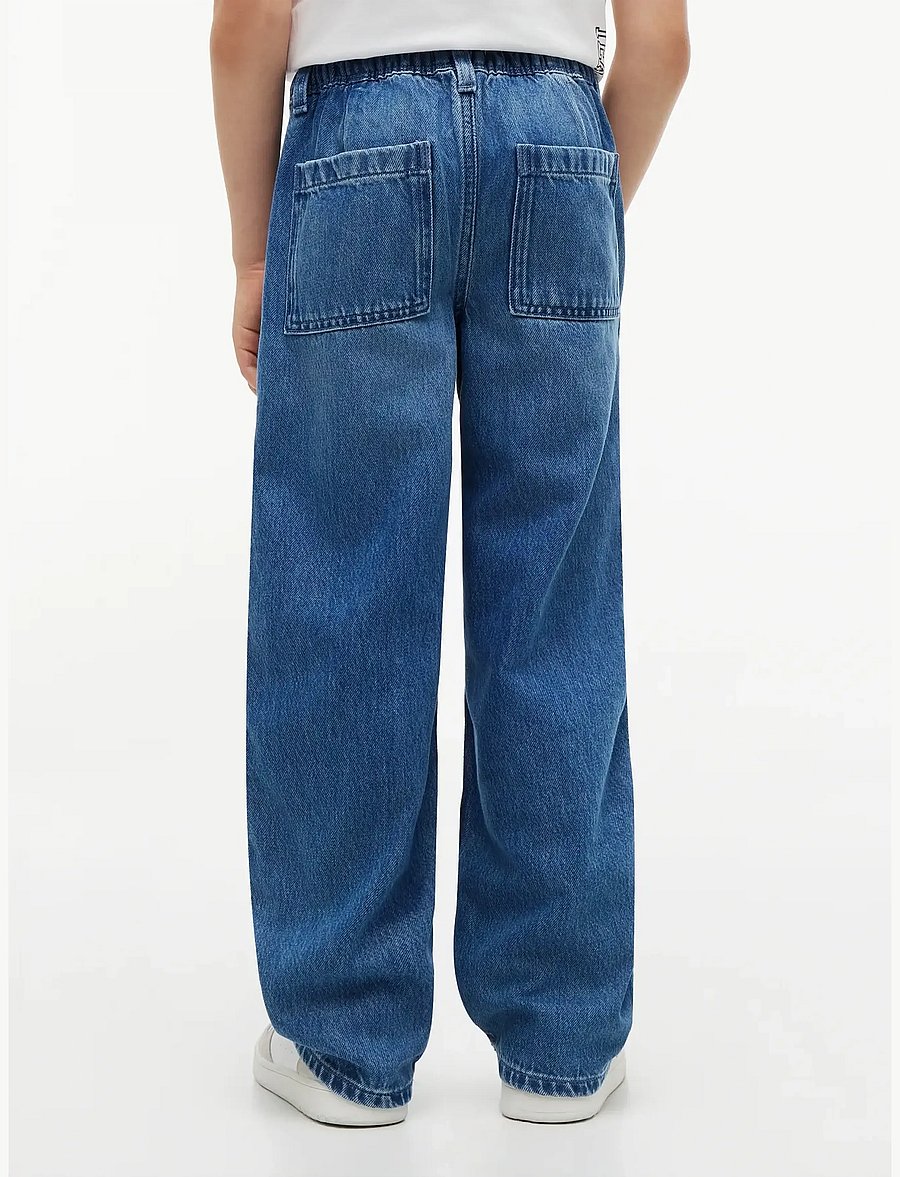 Tommy Hilfiger - BAGGY SAILOR MID WASH JEANS - loose jeans - denim medium 01 - 2
