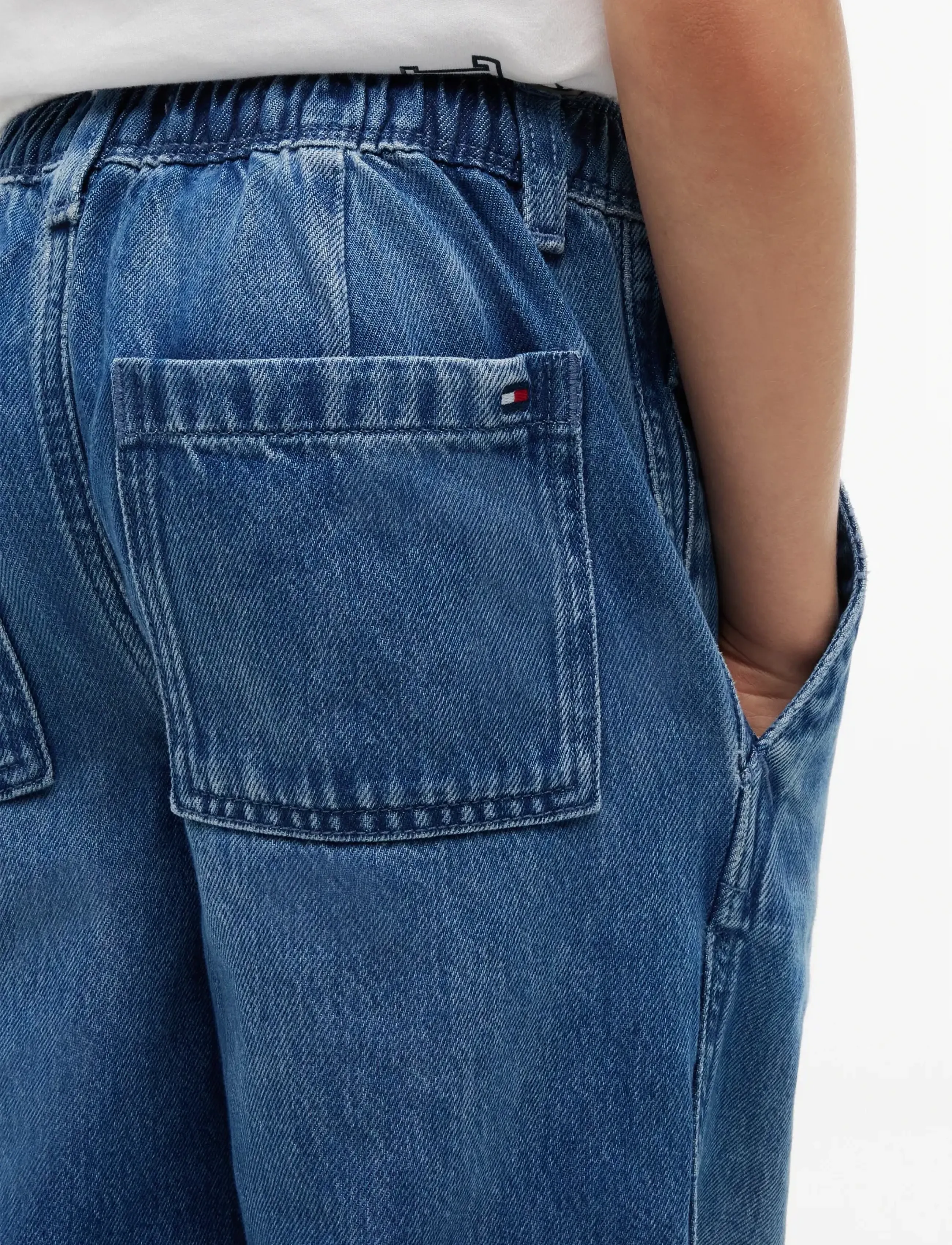 Tommy Hilfiger - BAGGY SAILOR MID WASH JEANS - loose jeans - denim medium 01 - 4