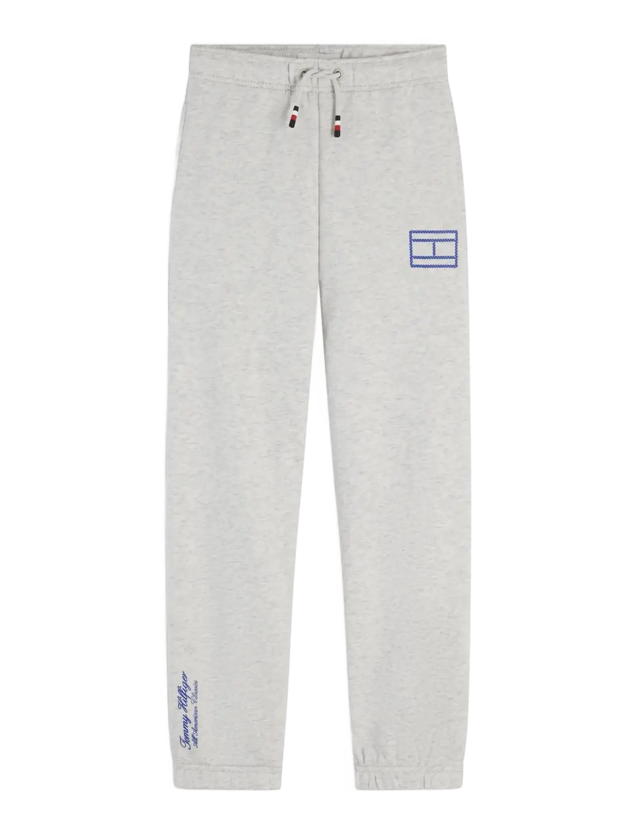 TOMMY HILFIGER Outline Flag Sweatpant Grau - 140 - Kinder