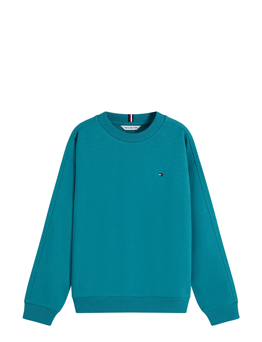 Tommy Hilfiger - TEAM TOMMY SWEATSHIRT - platinum teal - 1