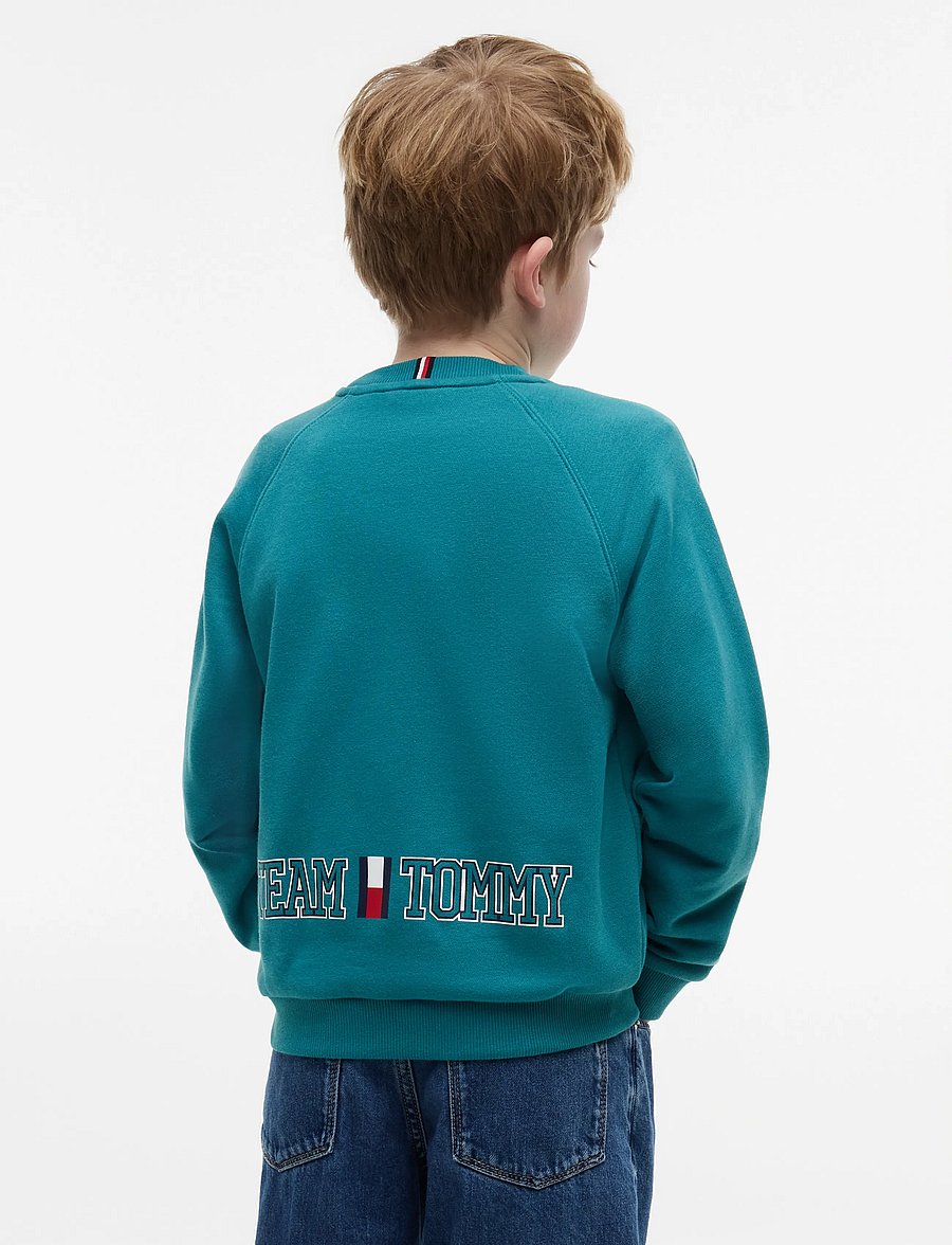 Tommy Hilfiger - TEAM TOMMY SWEATSHIRT - platinum teal - 2