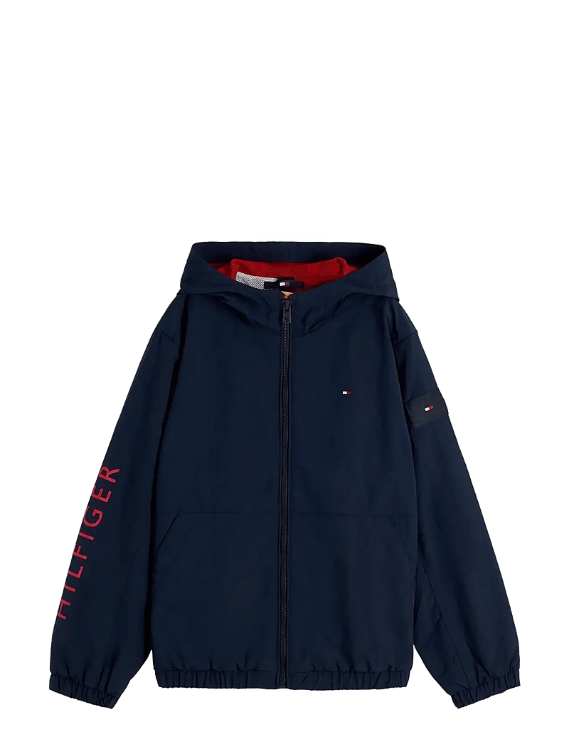 Tommy Hilfiger - WINDBREAKER GRAPHIC JACKET - vindjakker - dark night navy - 1