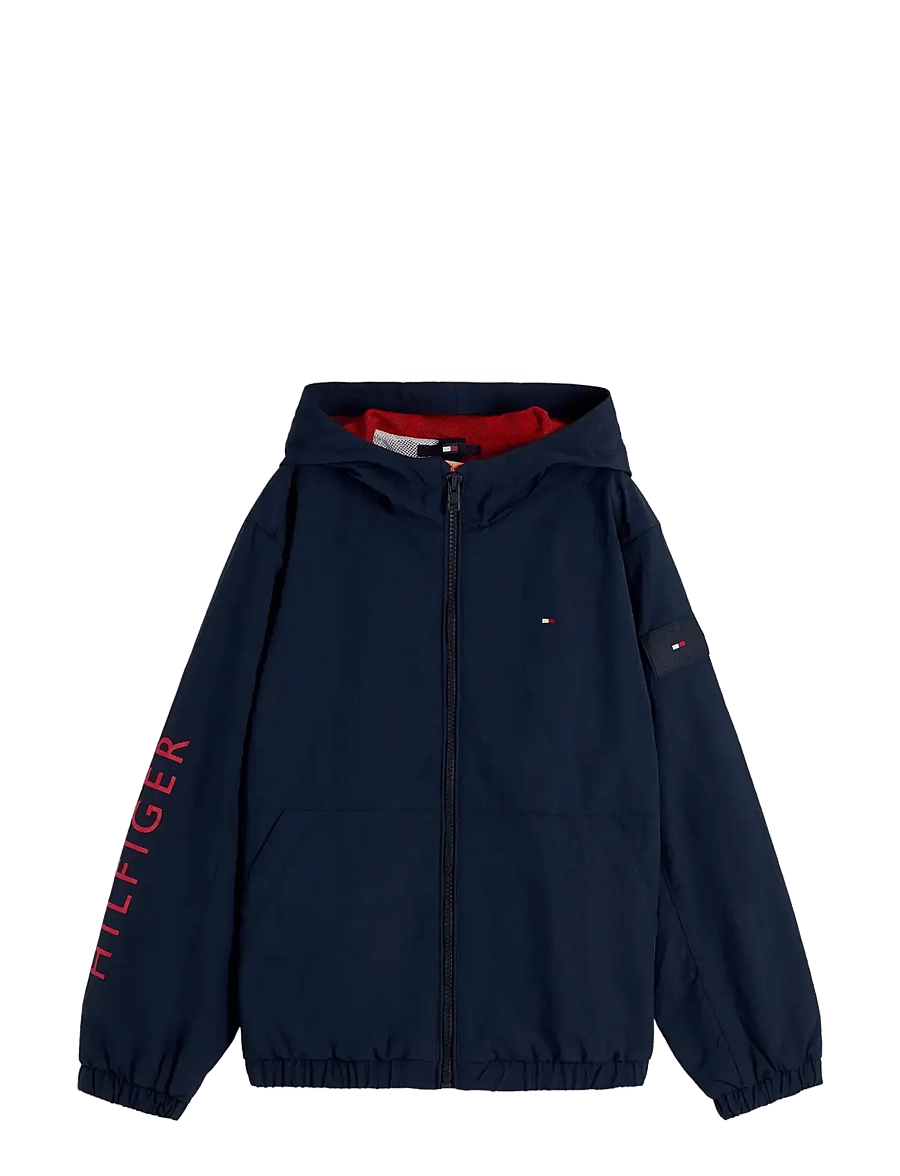 Tommy Hilfiger - WINDBREAKER GRAPHIC JACKET - windjacken - dark night navy - 1