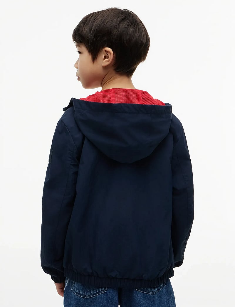 Tommy Hilfiger - WINDBREAKER GRAPHIC JACKET - vindjakker - dark night navy - 2