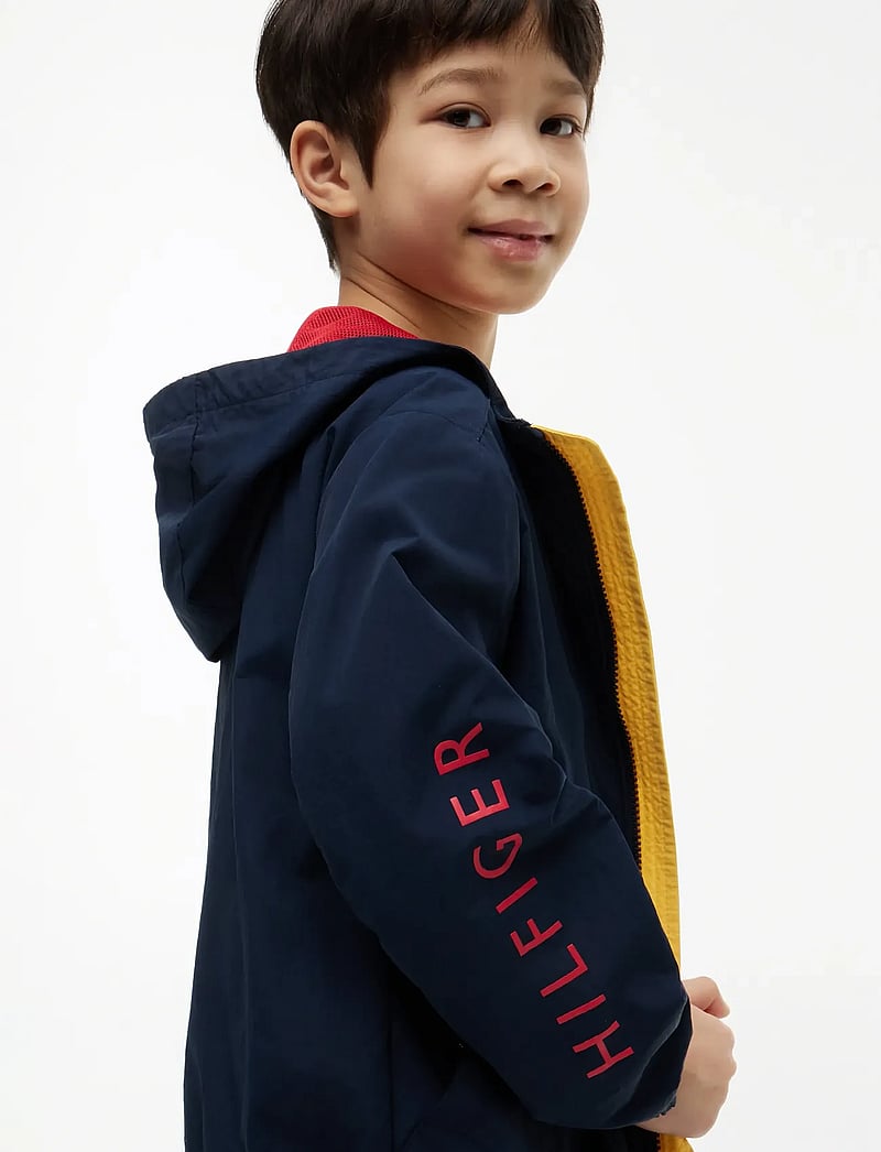 Tommy Hilfiger - WINDBREAKER GRAPHIC JACKET - vindjakker - dark night navy - 3