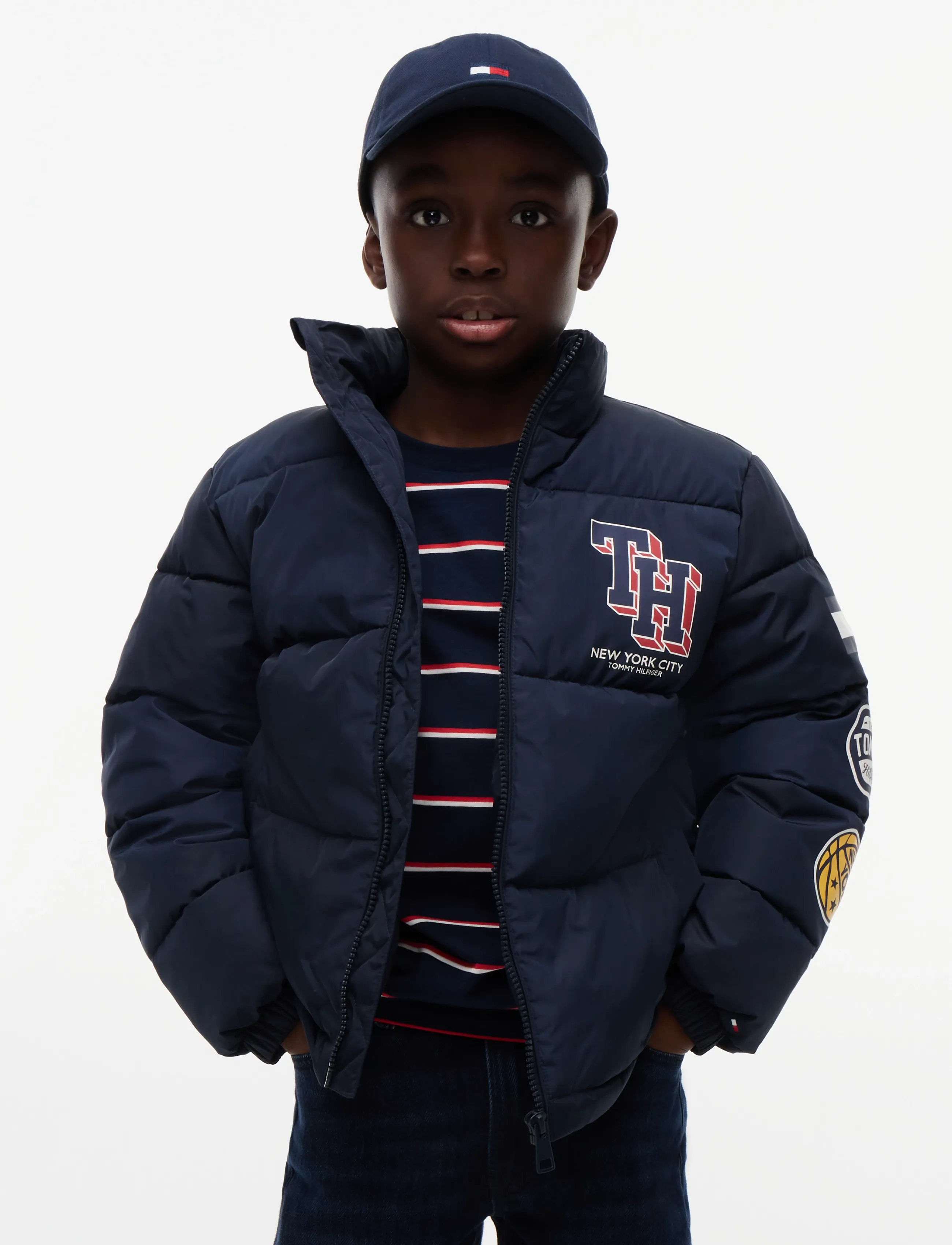 Tommy Hilfiger - HILFIGER PUFFER - dark blue - 0