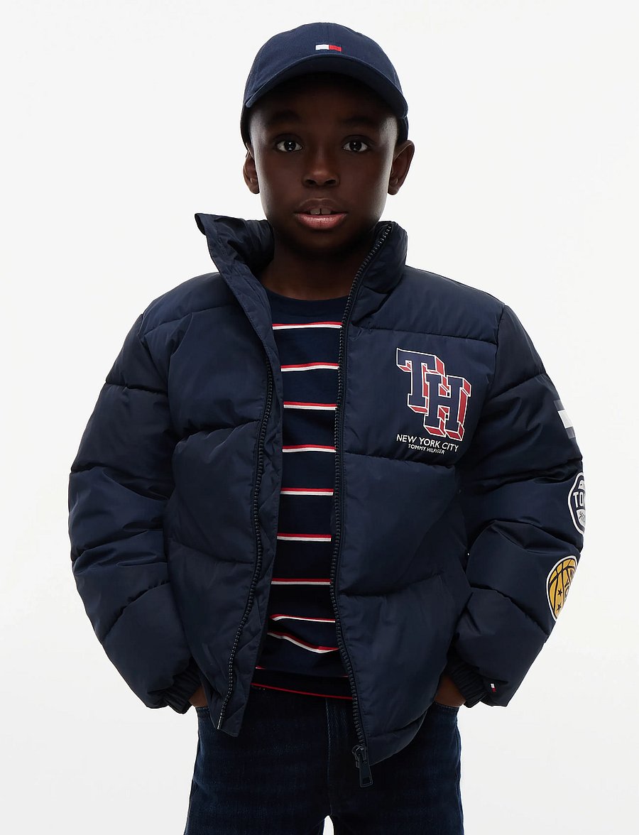 Tommy Hilfiger - HILFIGER PUFFER - dark blue - 0