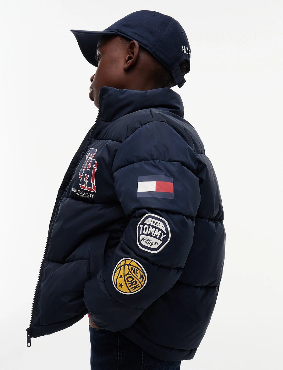 Tommy Hilfiger - HILFIGER PUFFER - dark blue - 3