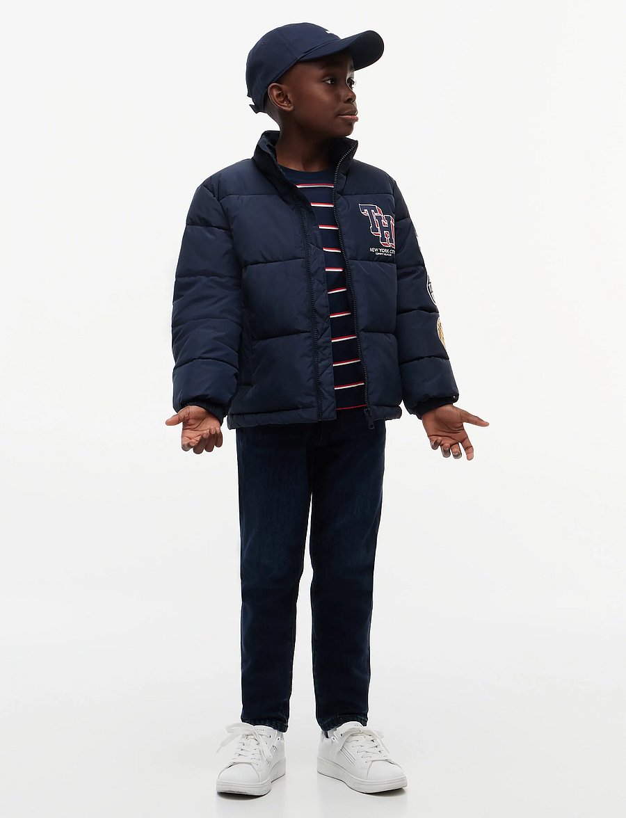 Tommy Hilfiger - HILFIGER PUFFER - dark blue - 4