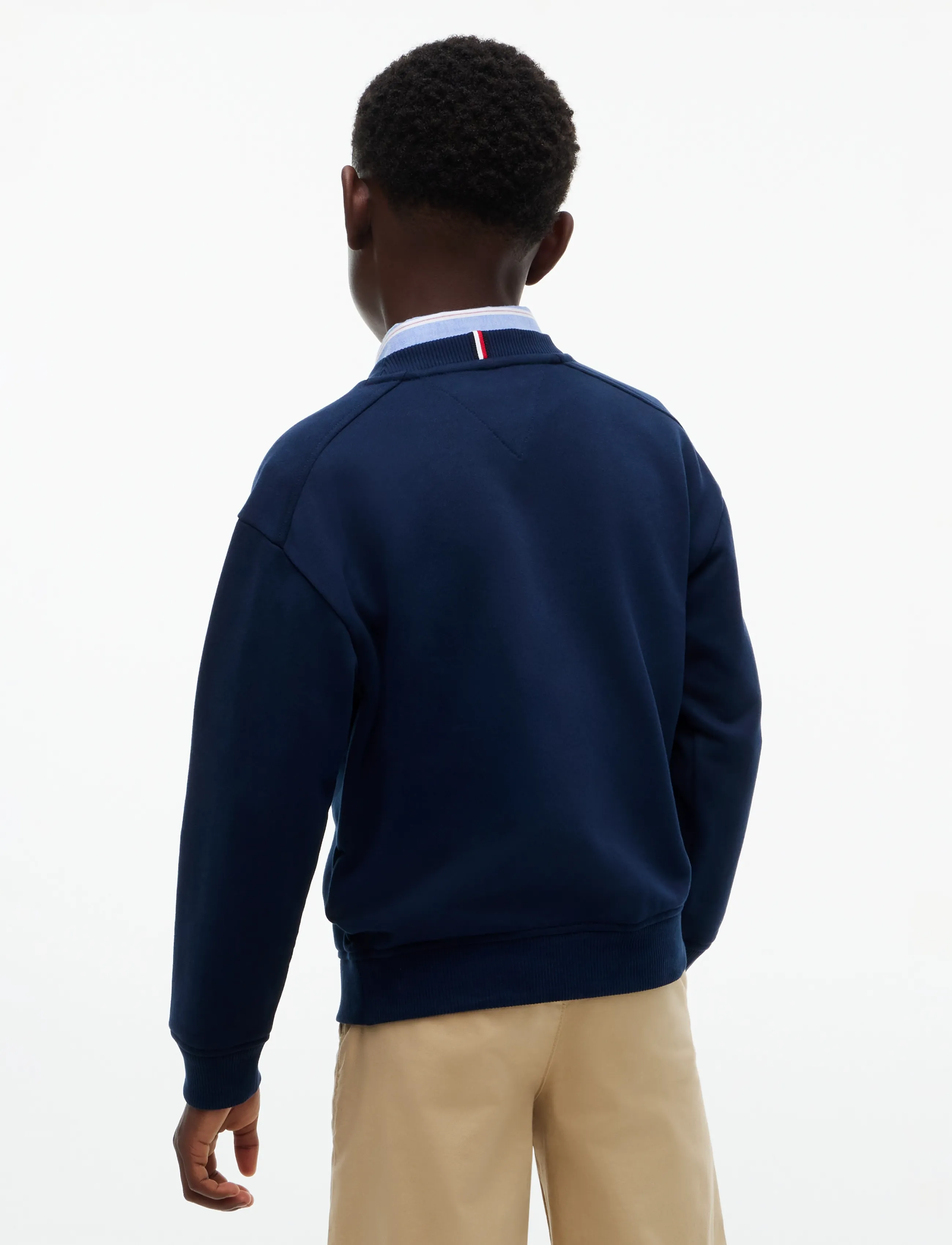 Tommy Hilfiger - BRAND LOVE CREW - sweatshirts - dark blue - 2