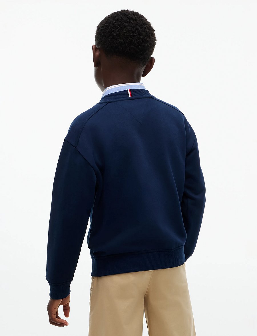 Tommy Hilfiger - BRAND LOVE CREW - sweatshirts - dark blue - 2