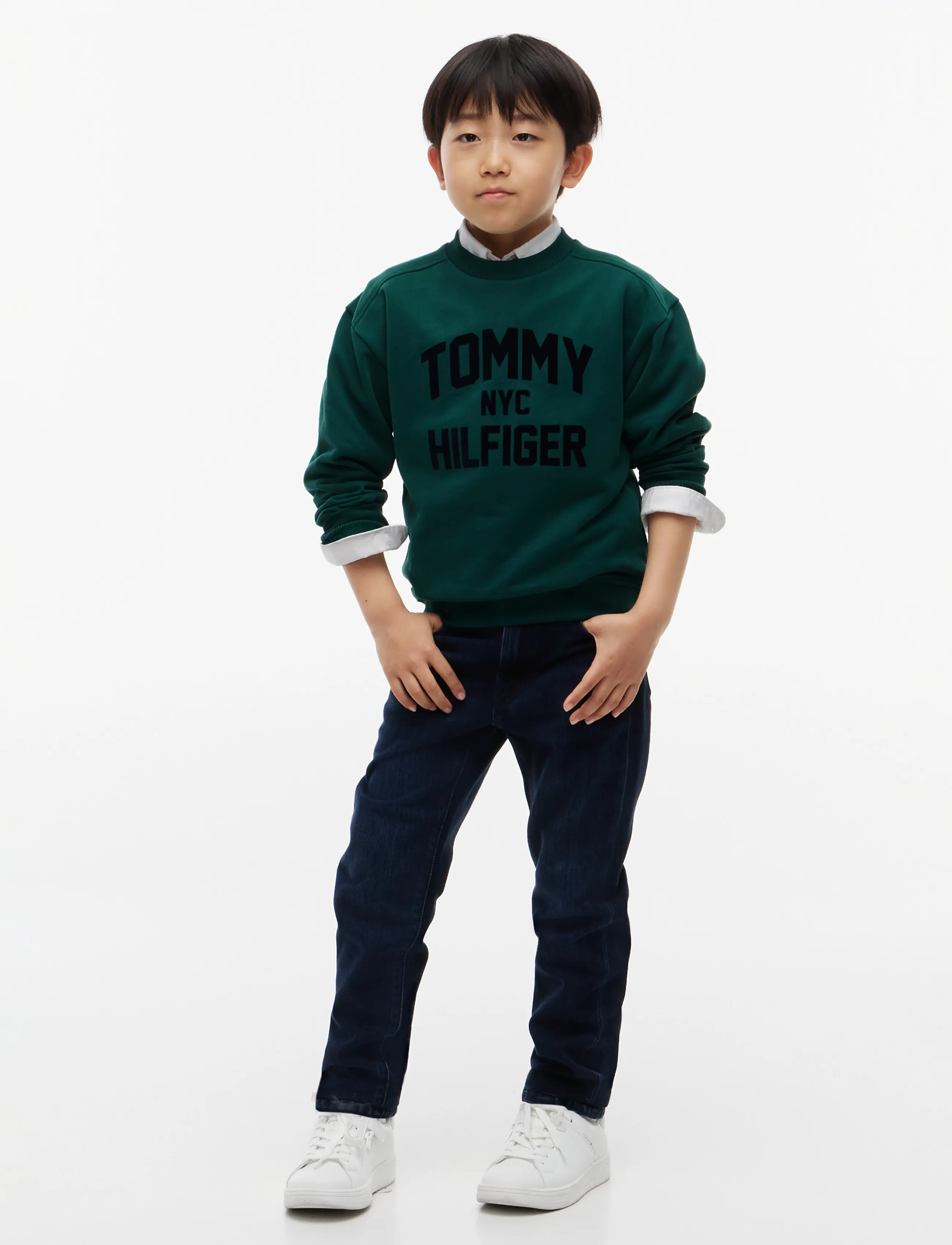 Tommy Hilfiger - BRAND LOVE CREW - rural green - 4