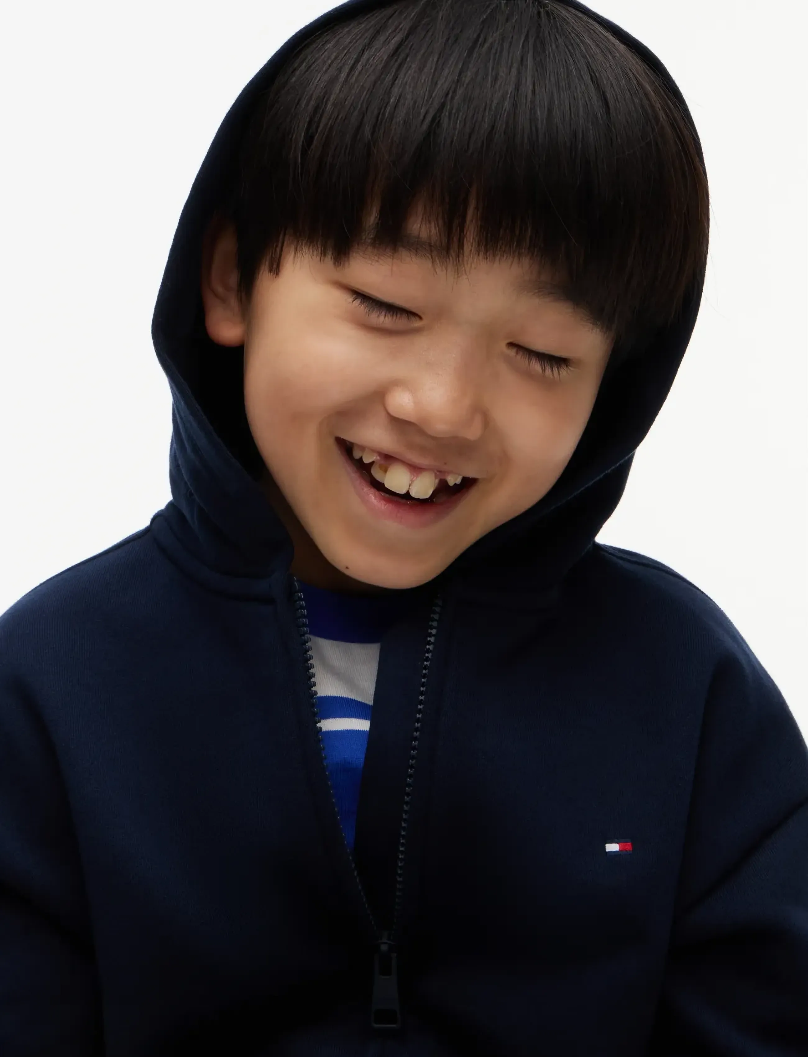 Tommy Hilfiger - BRAND LOVE FZ HOODIE - kapuzenpullover - dark blue - 3