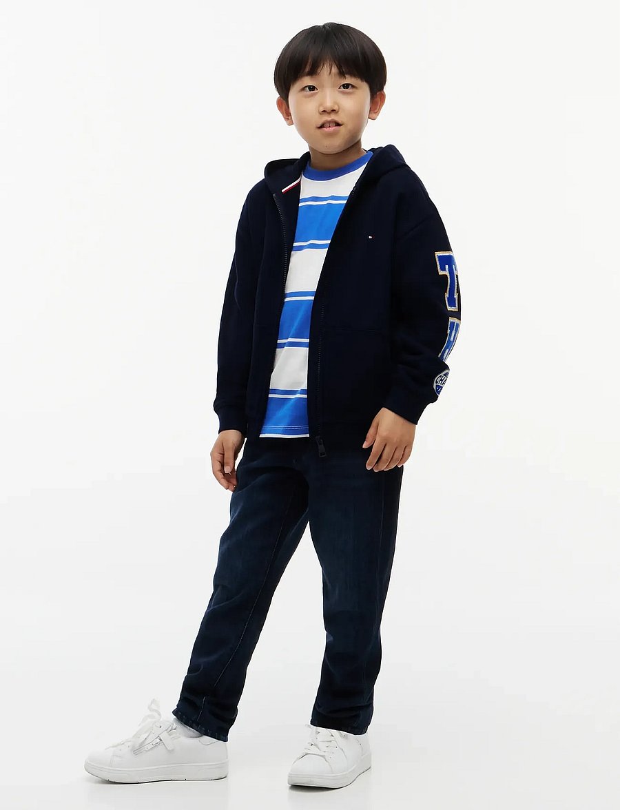 Tommy Hilfiger - BRAND LOVE FZ HOODIE - kapuzenpullover - dark blue - 4