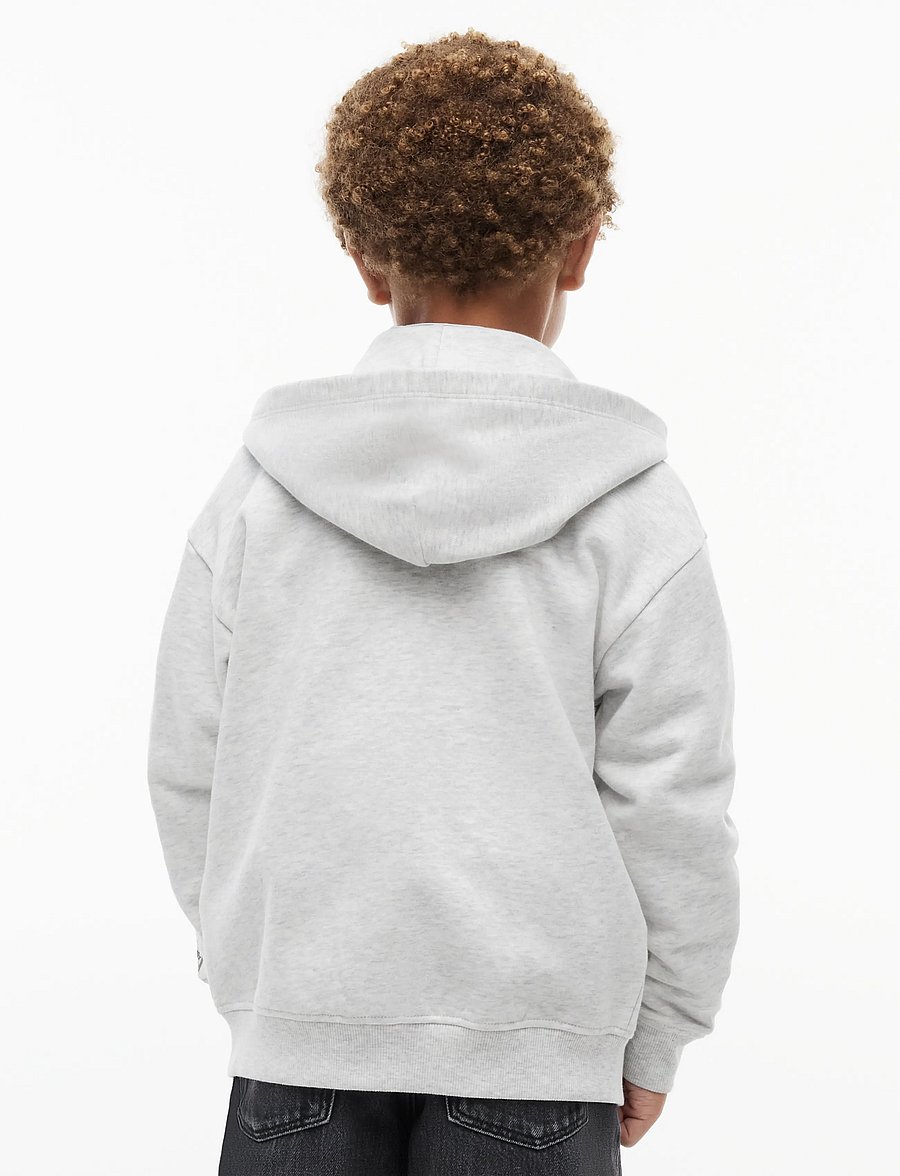 Tommy Hilfiger - BRAND LOVE FZ HOODIE - dressipluusid - grey heather - 2