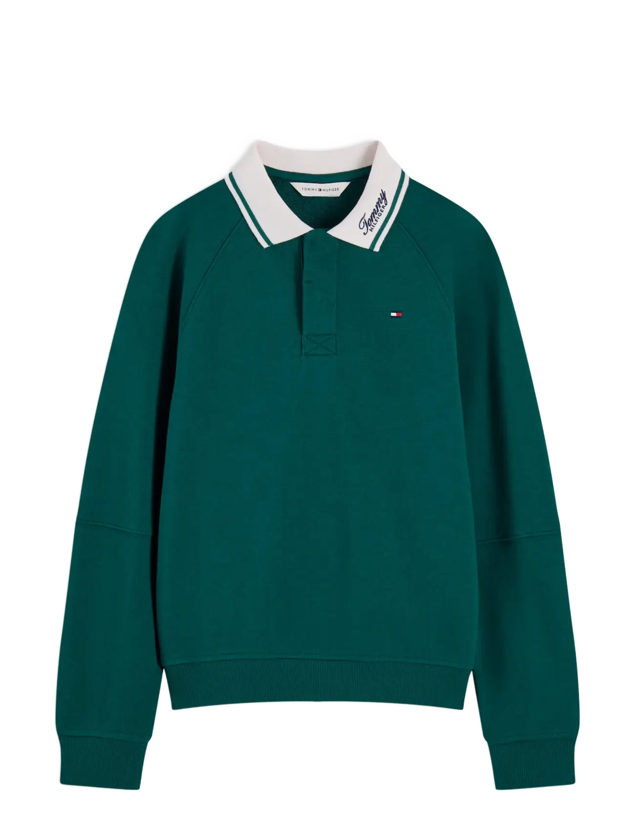 Tommy Hilfiger RUGBY SWEATSHIRT - Shop by age - RURAL GREEN / green