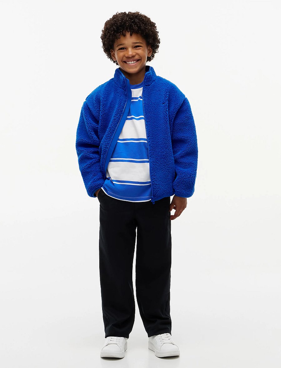 Tommy Hilfiger - FLAG FULL ZIP SWEATSHIRT - fleecejacken - vibrant blue - 4
