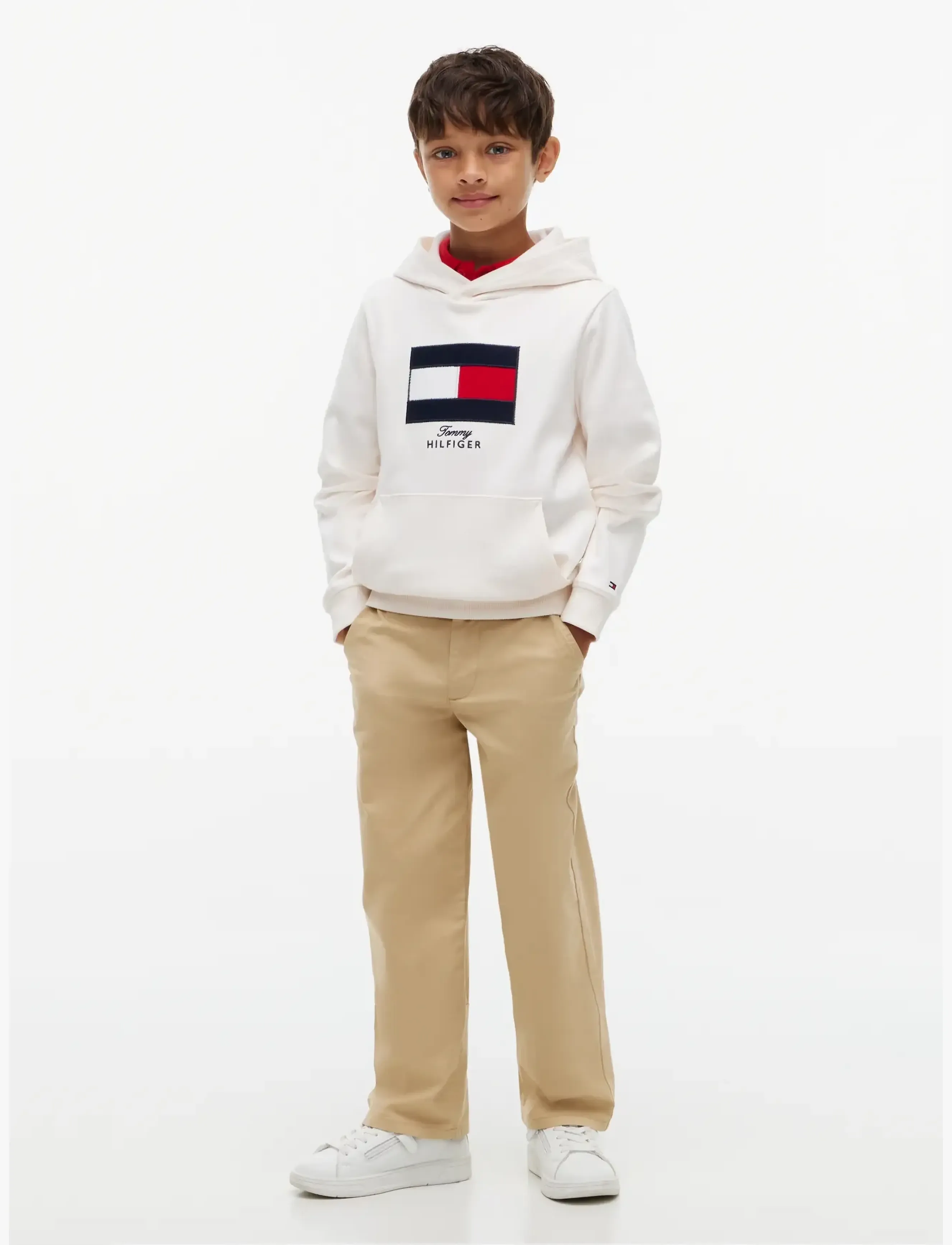 Tommy Hilfiger - HERITAGE HOODIE - hættetrøjer - off white - 4