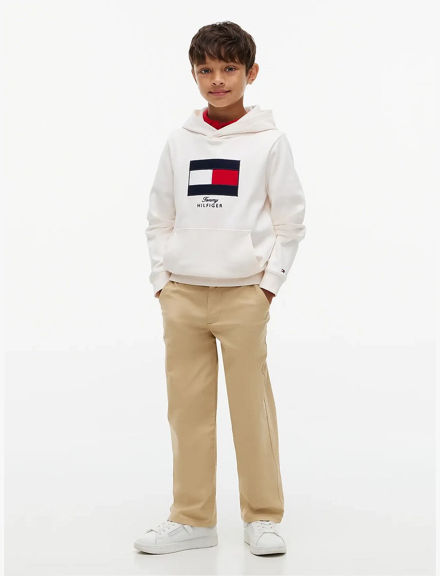 Tommy Hilfiger - HERITAGE HOODIE - hættetrøjer - off white - 4