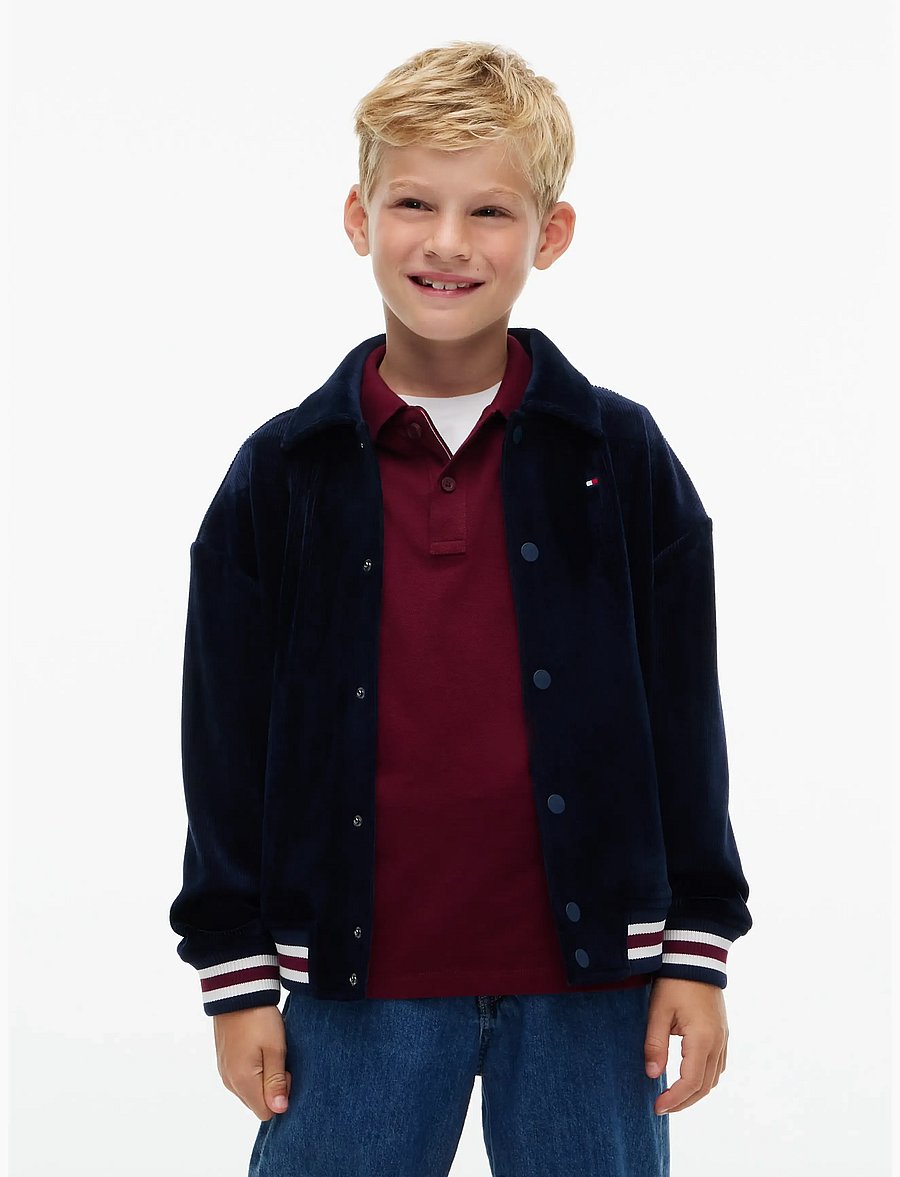 Tommy Hilfiger - BOMBER JACKET - bomberjackor - dark blue - 0