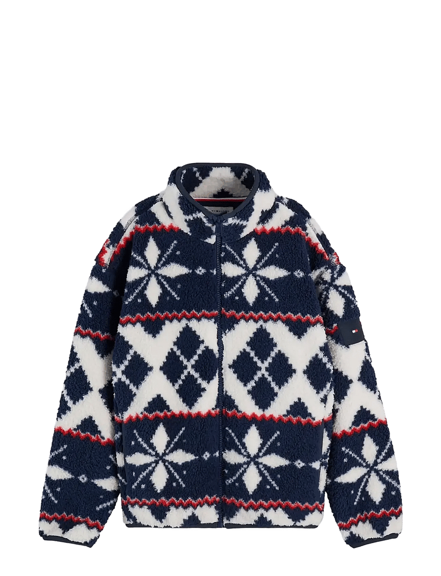 Tommy Hilfiger - FESTIVE POLAR JACKET - fleecejackor - off white - 1