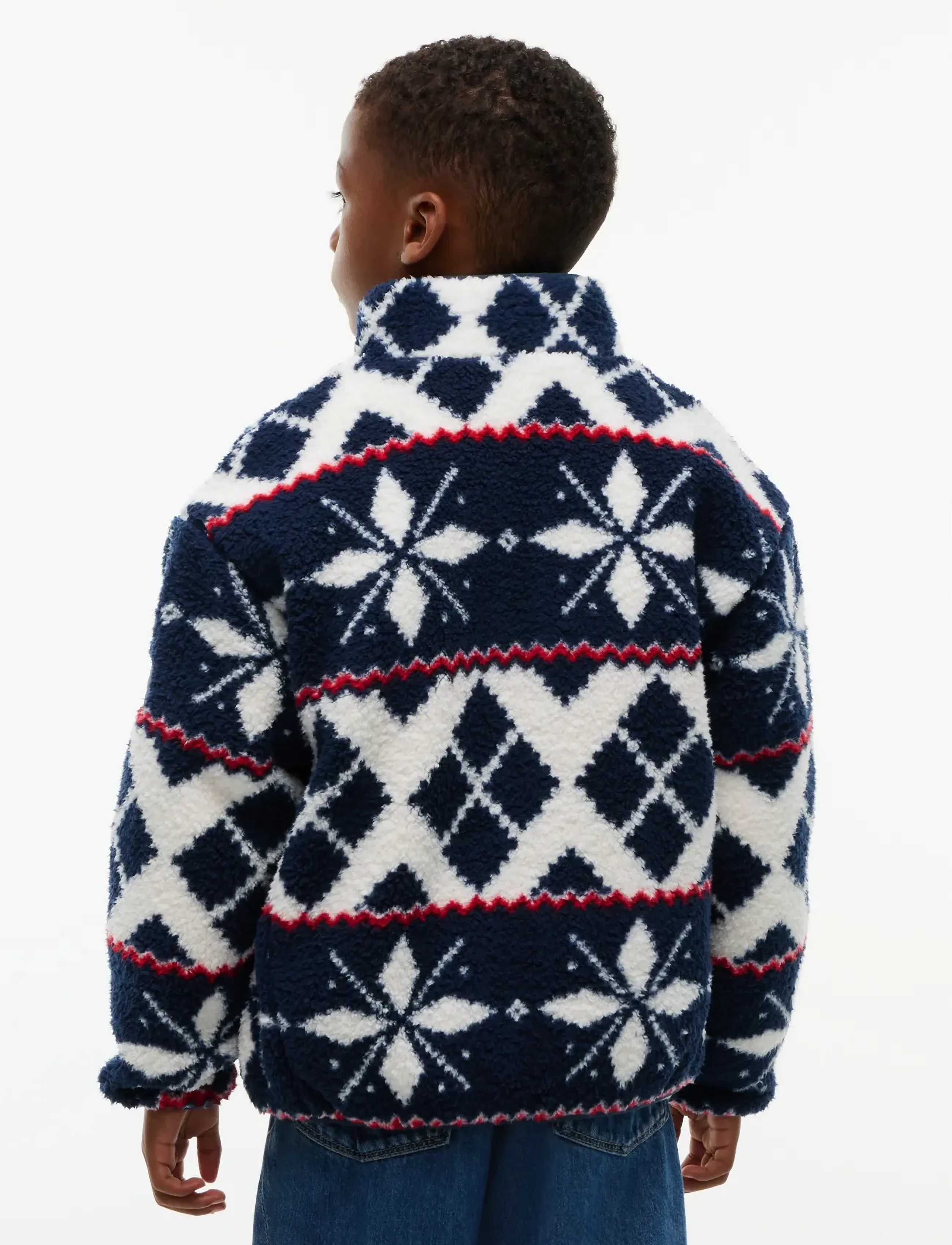 Tommy Hilfiger - FESTIVE POLAR JACKET - off white - 2