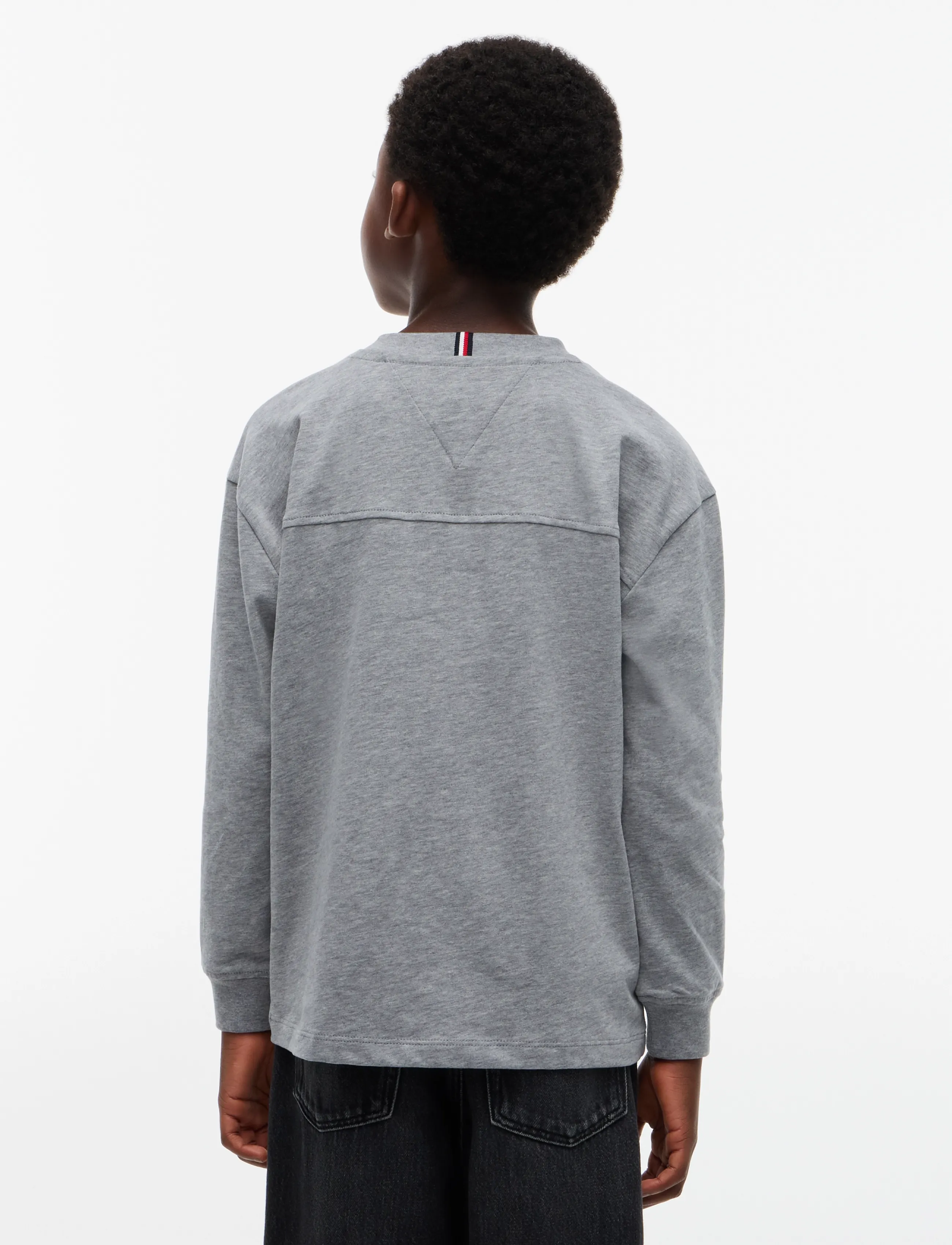 Tommy Hilfiger - BRAND LOVE LS - sweatshirts - medium grey heather - 2