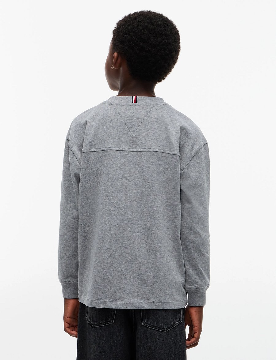 Tommy Hilfiger - BRAND LOVE LS - sweatshirts - medium grey heather - 2