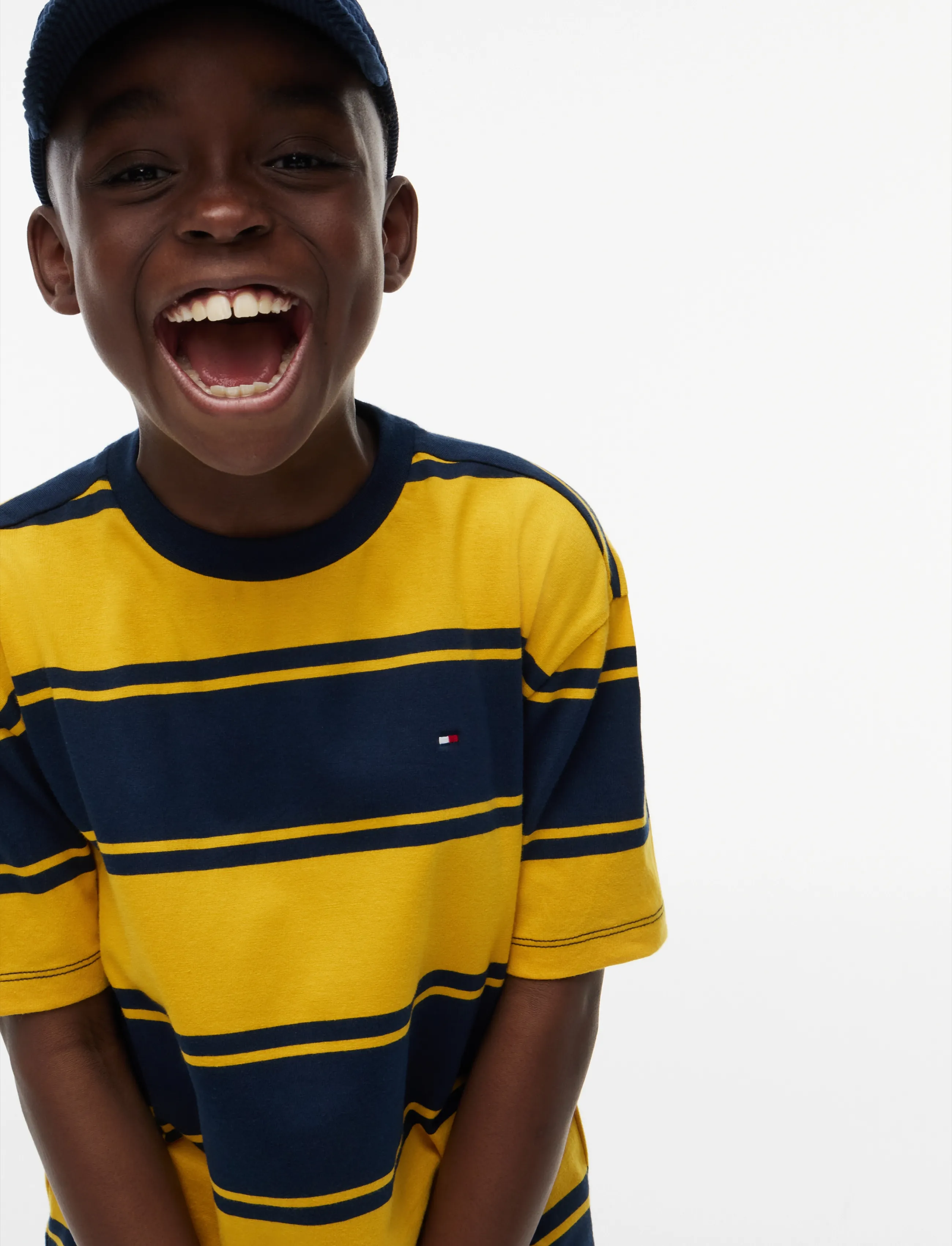 Tommy Hilfiger - ESSENTIAL STRIPE TEE SS - kurzärmelige - countryside yellow - 3