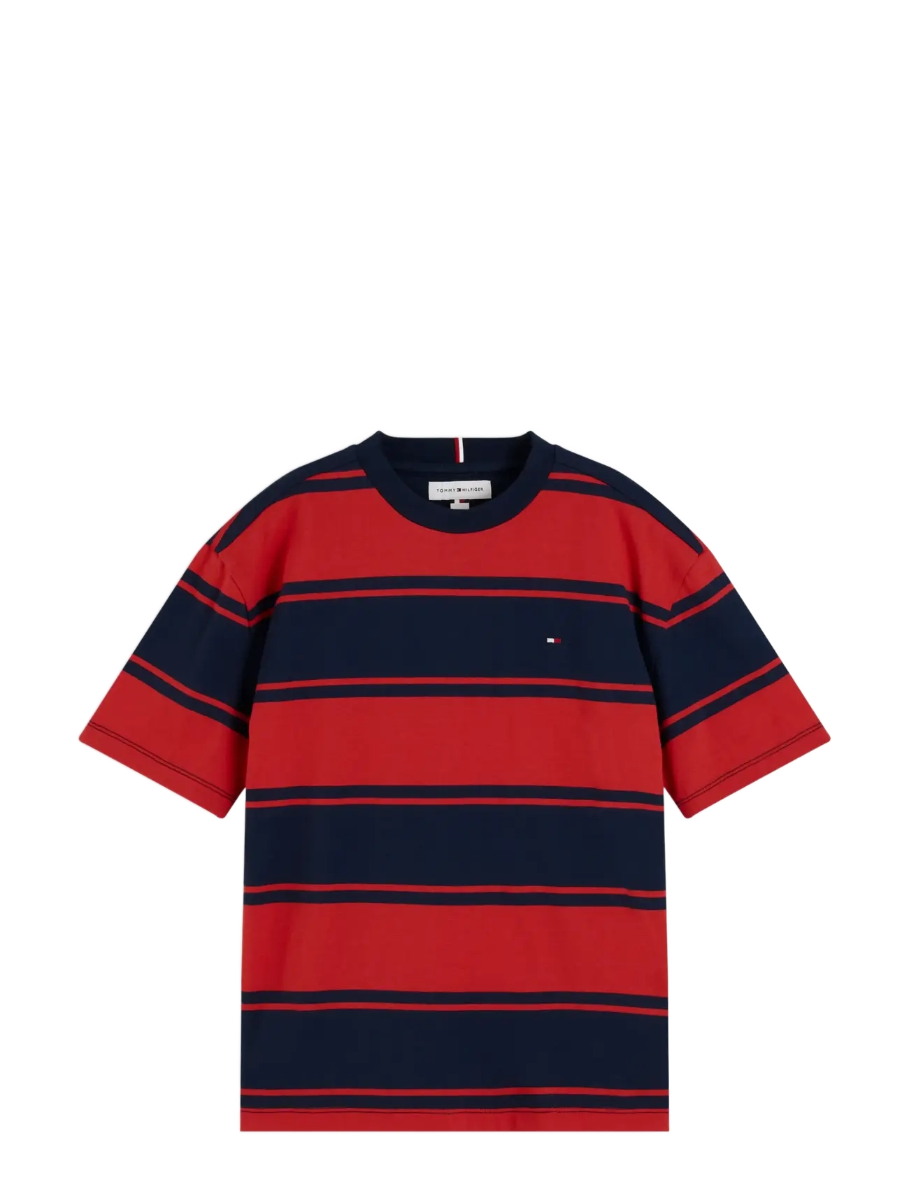 Tommy Hilfiger - ESSENTIAL STRIPE TEE SS - red glare - 1