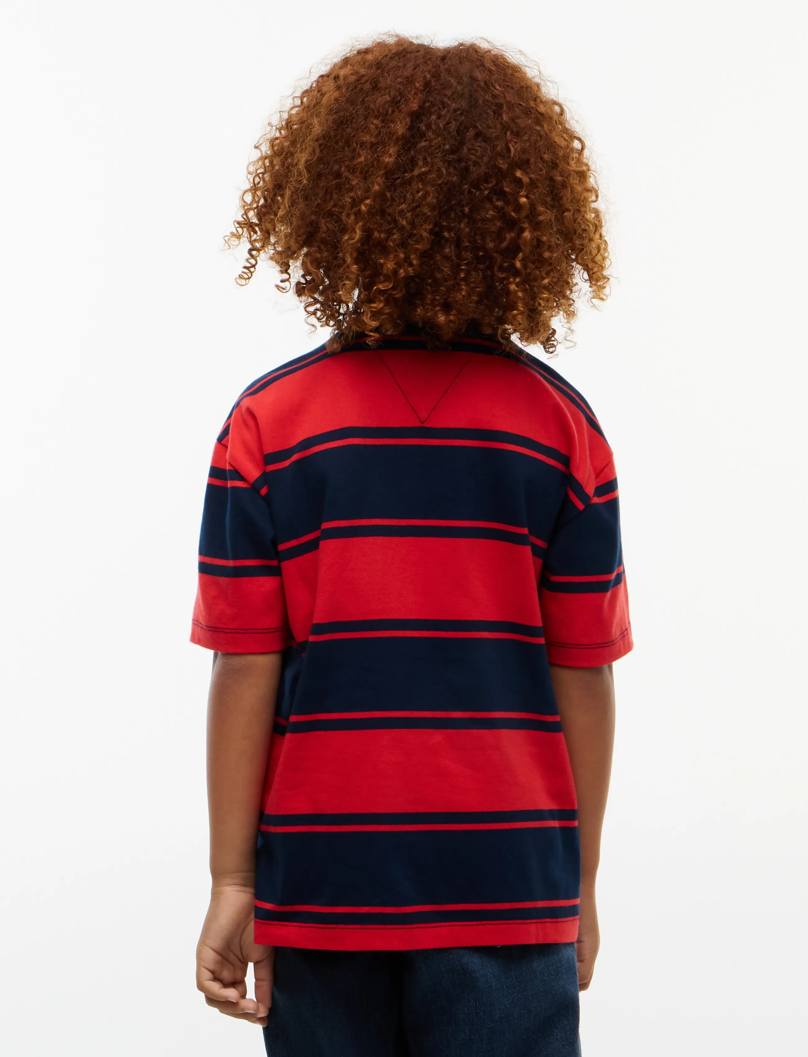 Tommy Hilfiger - ESSENTIAL STRIPE TEE SS - red glare - 2